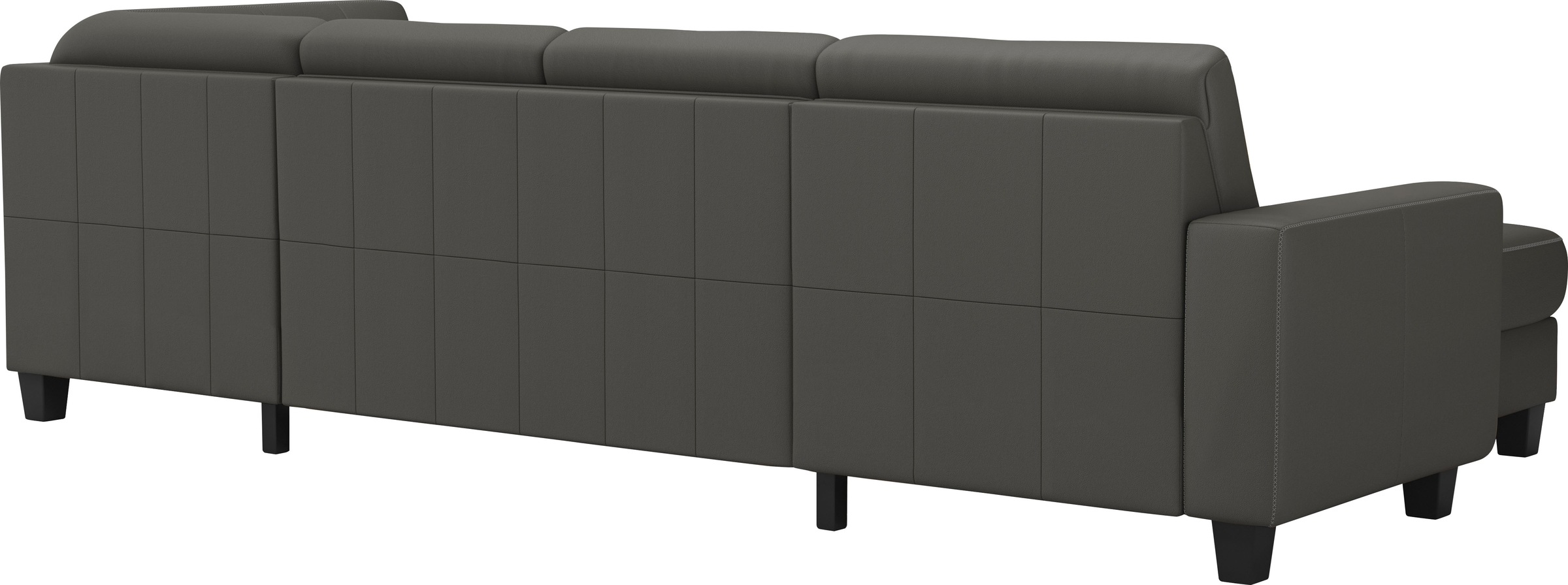 Wohnlandschaft HOME AFFAIRE "Varese", grau (anthrazit), B:304cm H:91cm T:170cm, Sofas, Wohnlandschaft, wahlweise mit Bettfunktion und Bettkasten 6