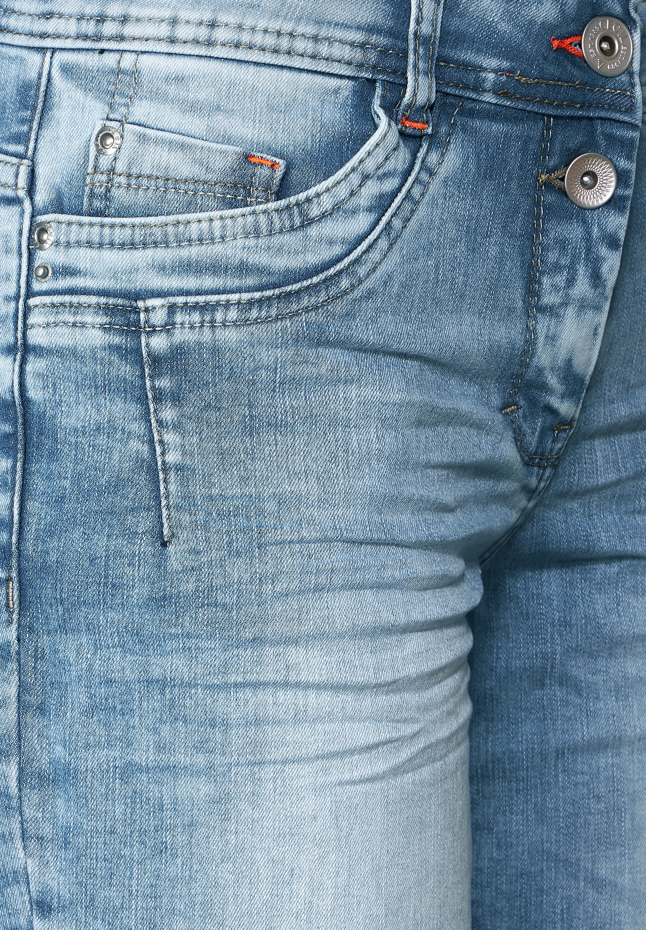 Cecil Jeansshorts, 5-Pocket-Style