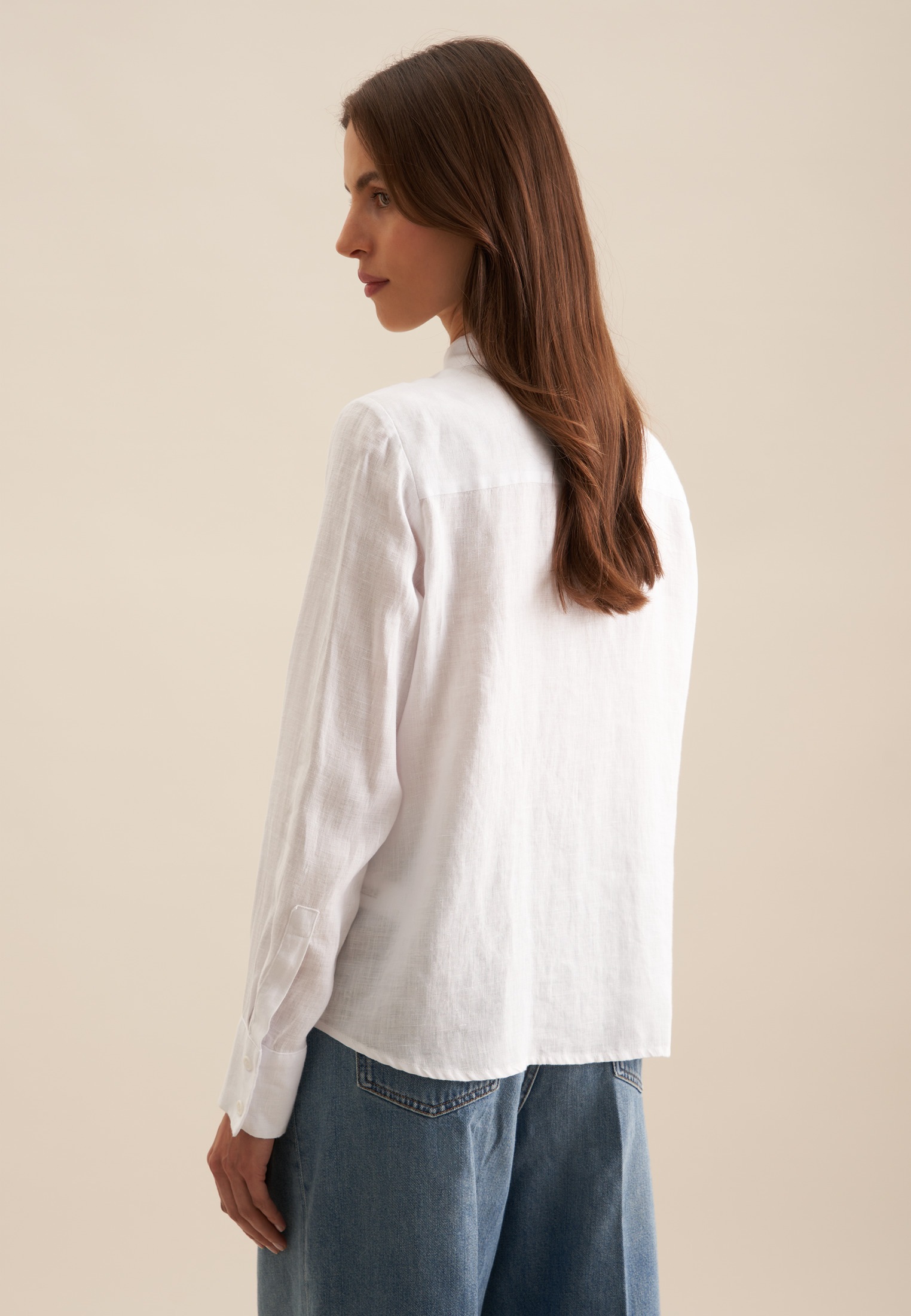 seidensticker Hemdbluse "Schwarze Rose" 1/1 Kragen Uni günstig online kaufen