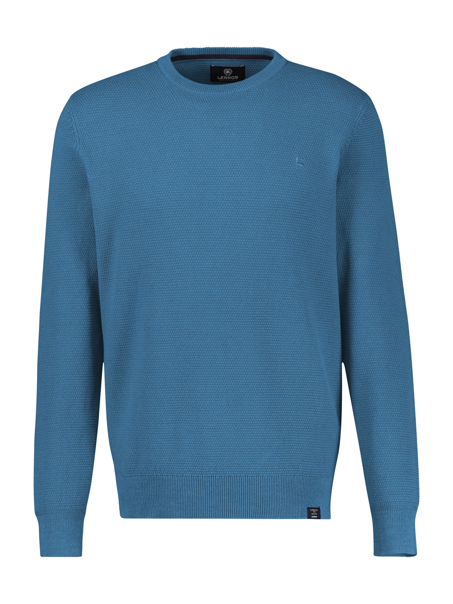 LERROS Strickpullover mit Logo Stickerei günstig online kaufen