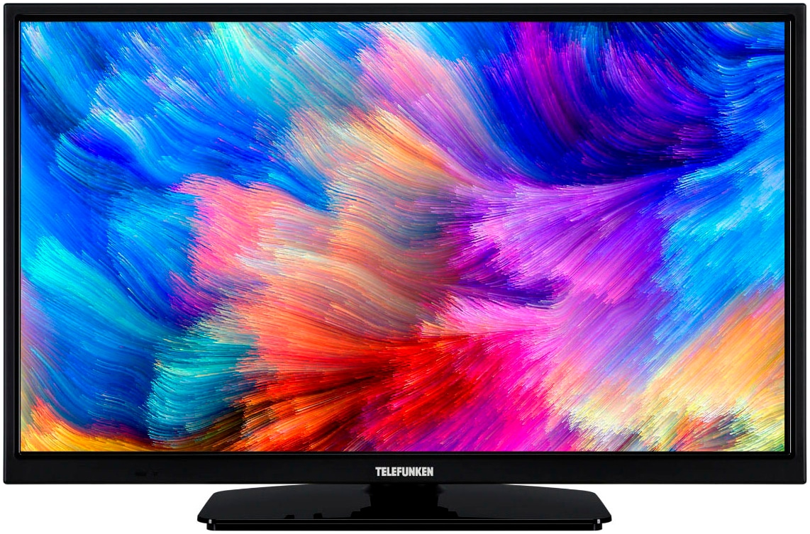 Telefunken LED-Fernseher »L24H554M1CWV« 60 cm/24 HD ready Smart-TV mit 12-Volt Anschluss
