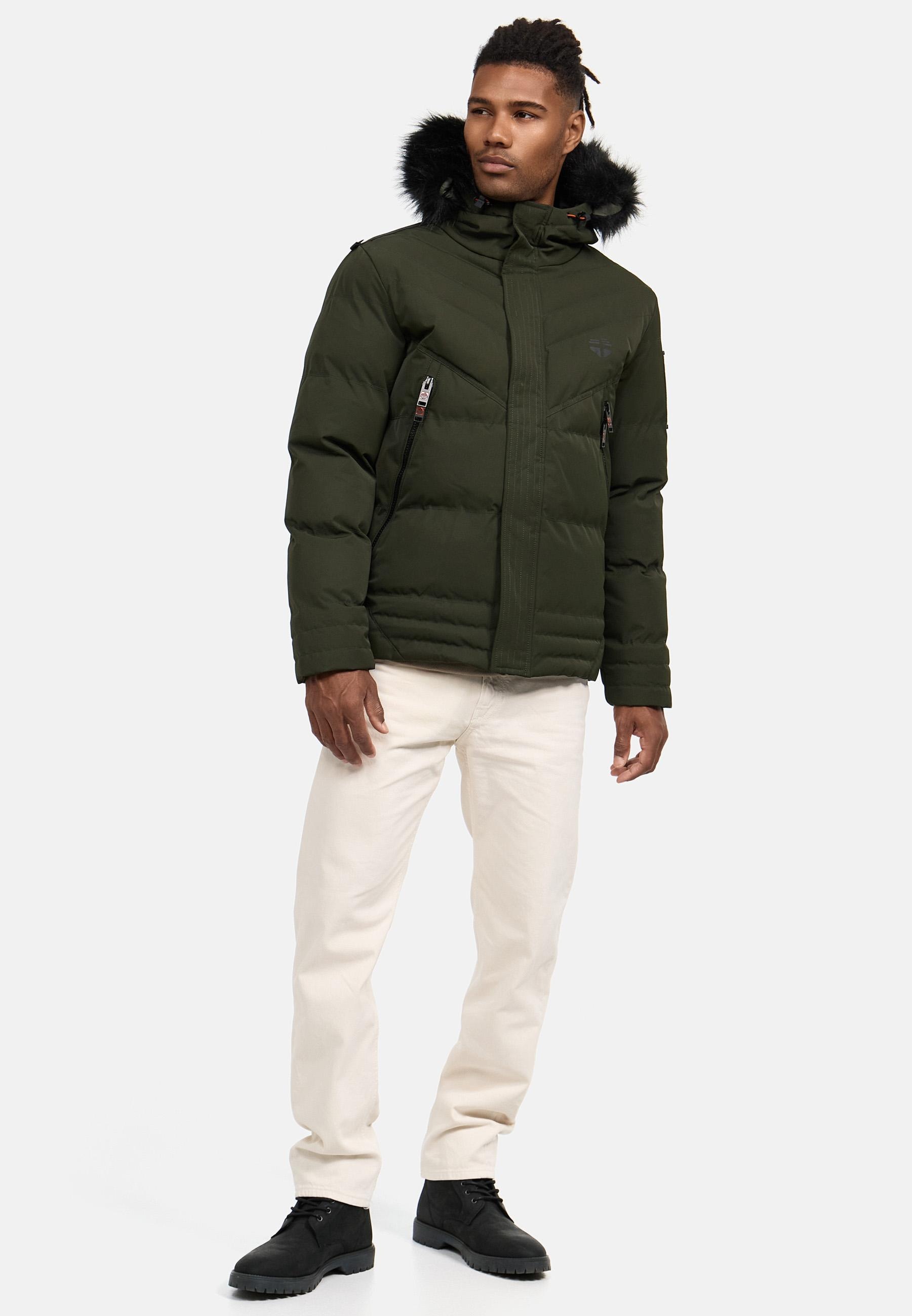 Stone Harbour Steppjacke »Romaan«, mit Kapuze, gesteppte Winterjacke mit Kapuze