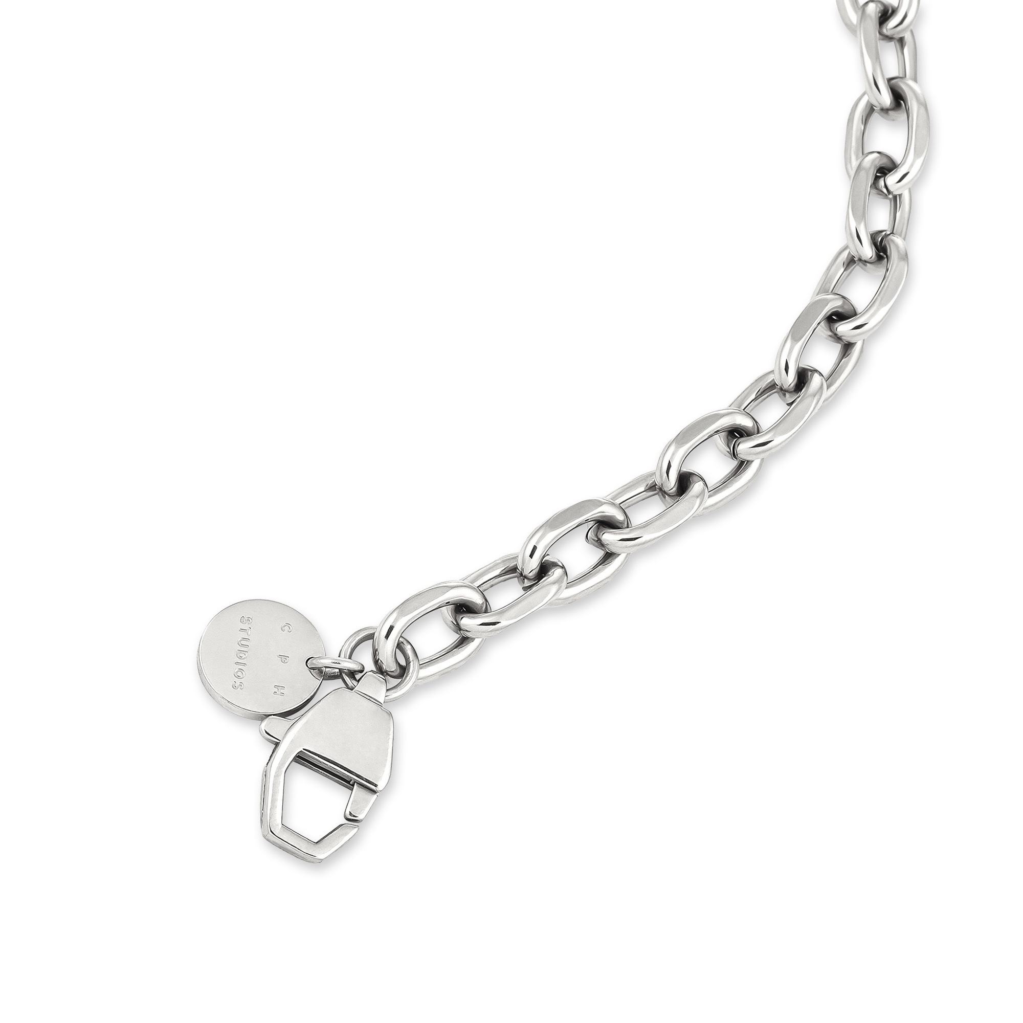 Copenhagen Studios Edelstahlarmband »Schmuck Geschenk Edelstahl Armkette  Basic Chunky«
