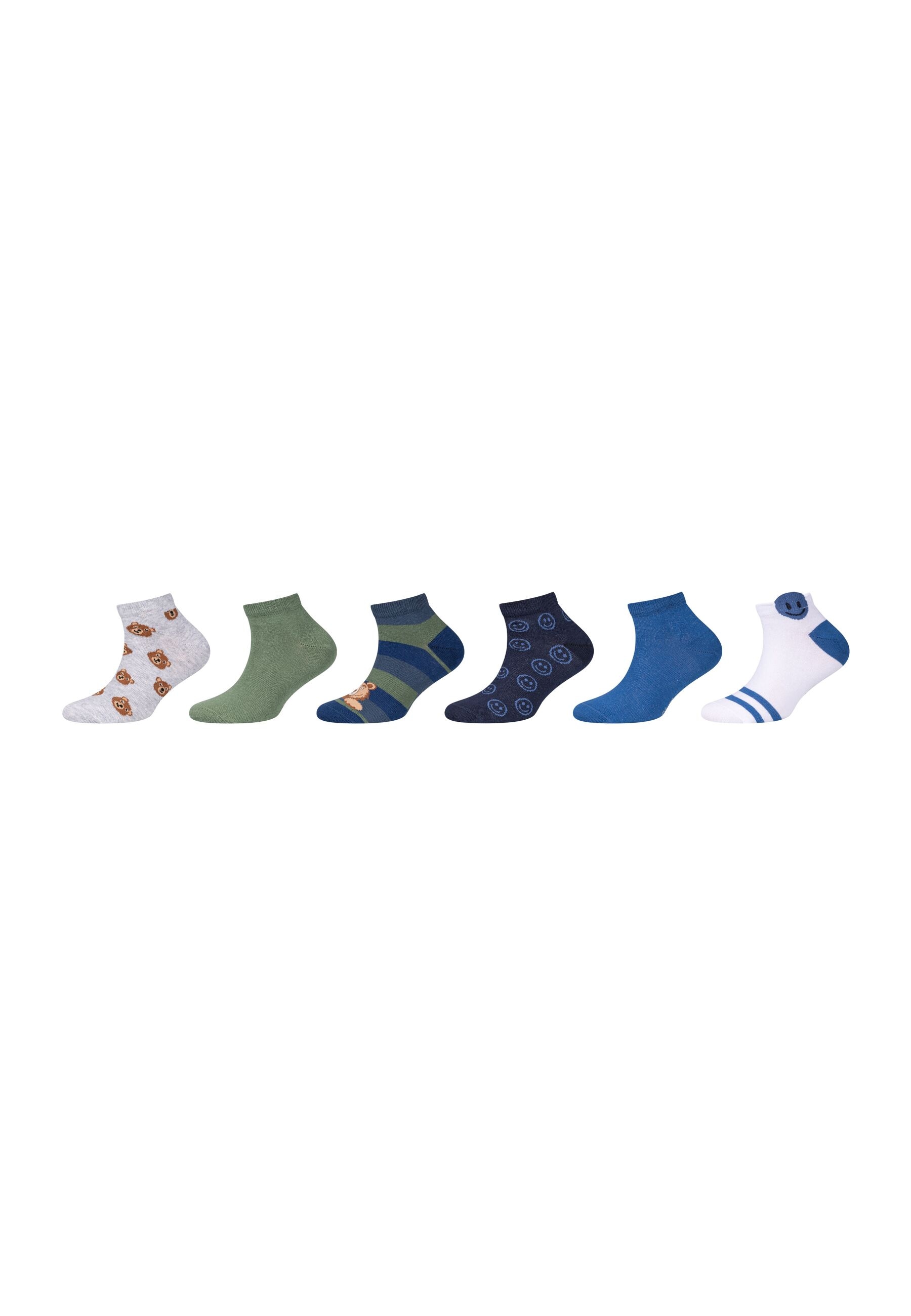 s.Oliver Sneakersocken »Sneakersocken 6er Pack« 6er Pack Weiche Qualität aus Bio-Baumwolle für hohen Tragekomfort