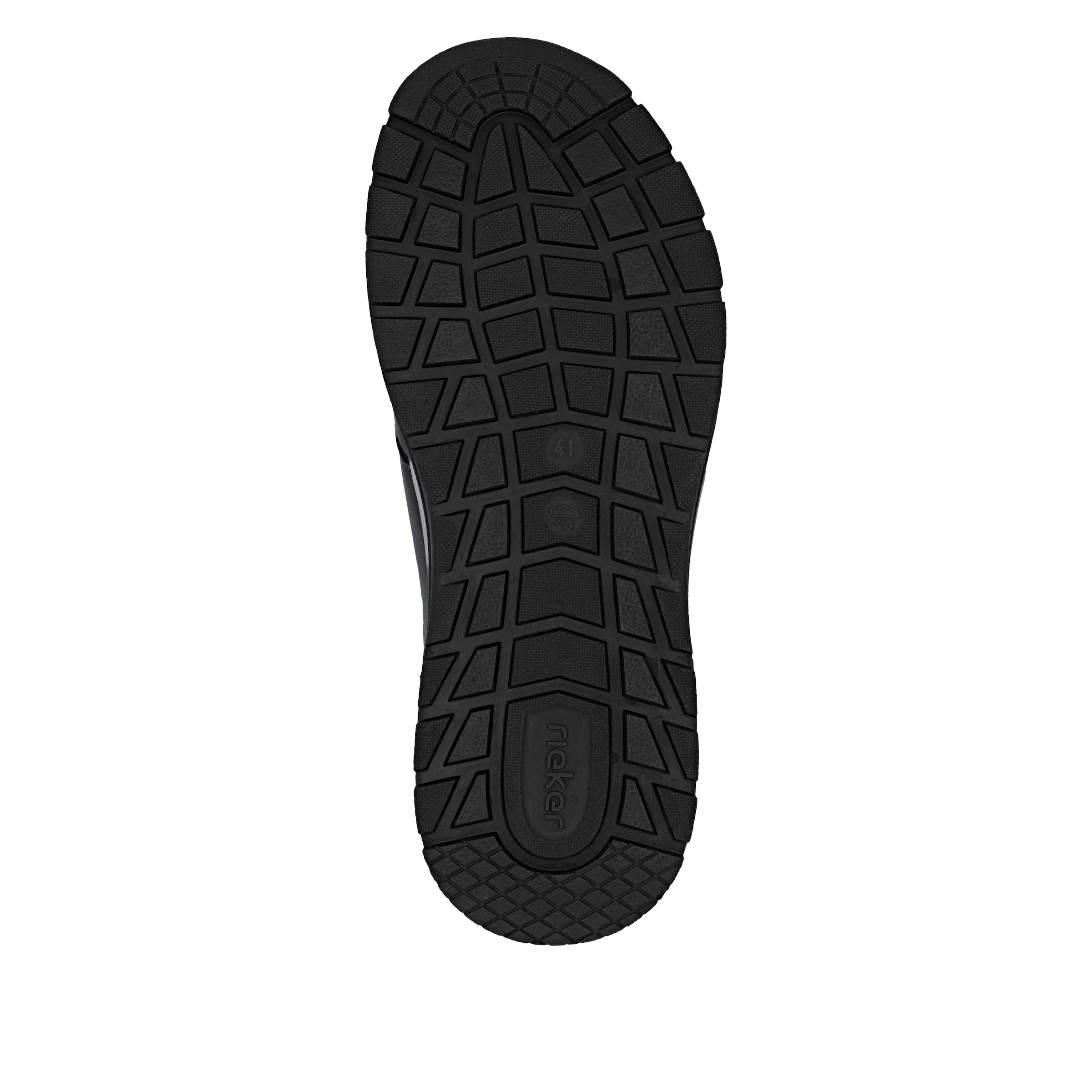 Rieker Sneaker, Schnürschuh, Halbschuh, Freizeitschuh mit gepolstertem Schaftrand
