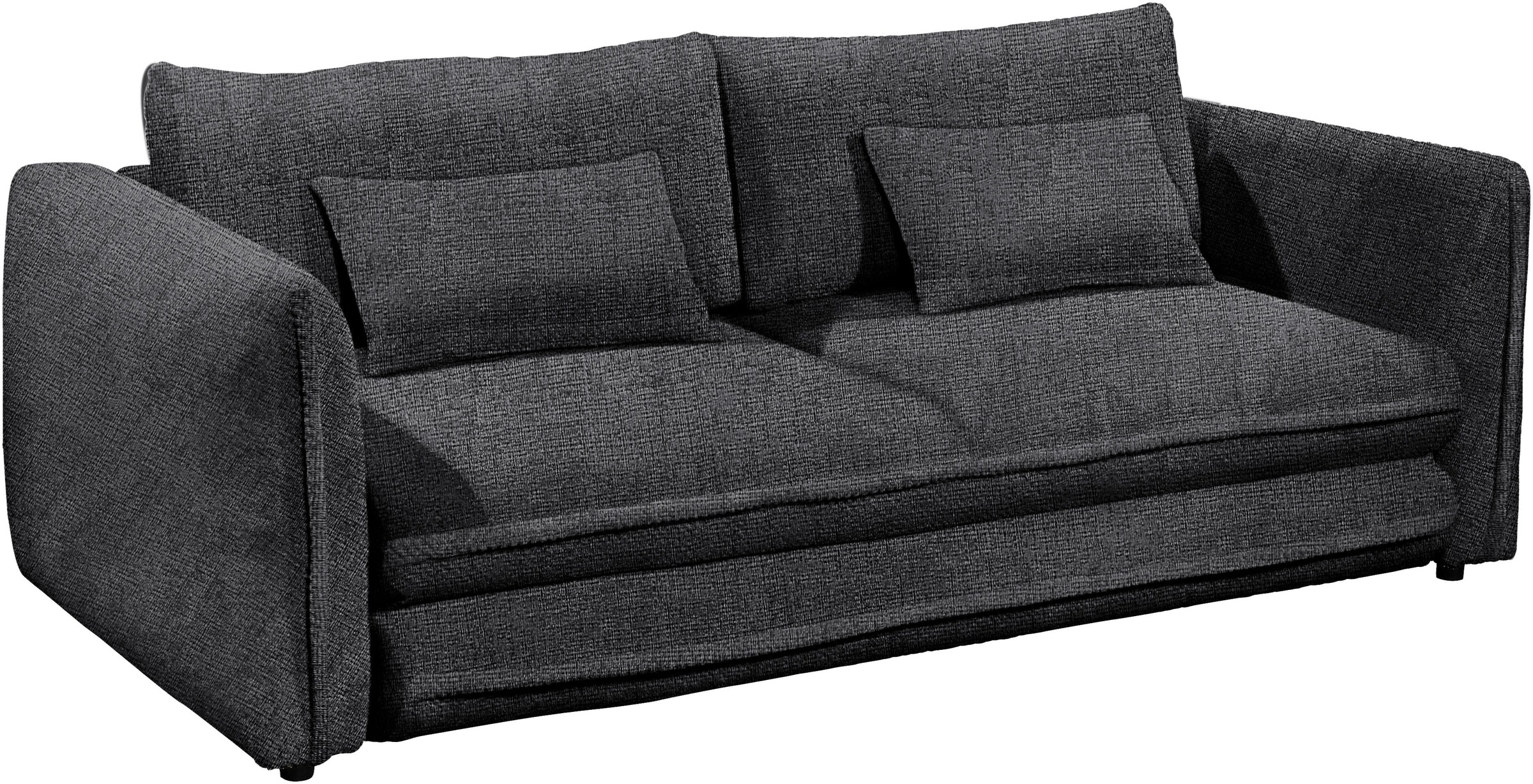 ED EXCITING DESIGN Schlafsofa »Stanley«, mit Bettkasten & 2 Zierkissen