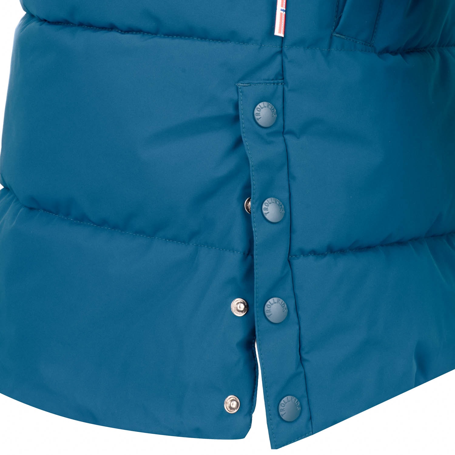 TROLLKIDS Wintermantel »GIRLS AURLAND COAT XT« mit fester Kapuze, warm wattiert, langer Schnitt