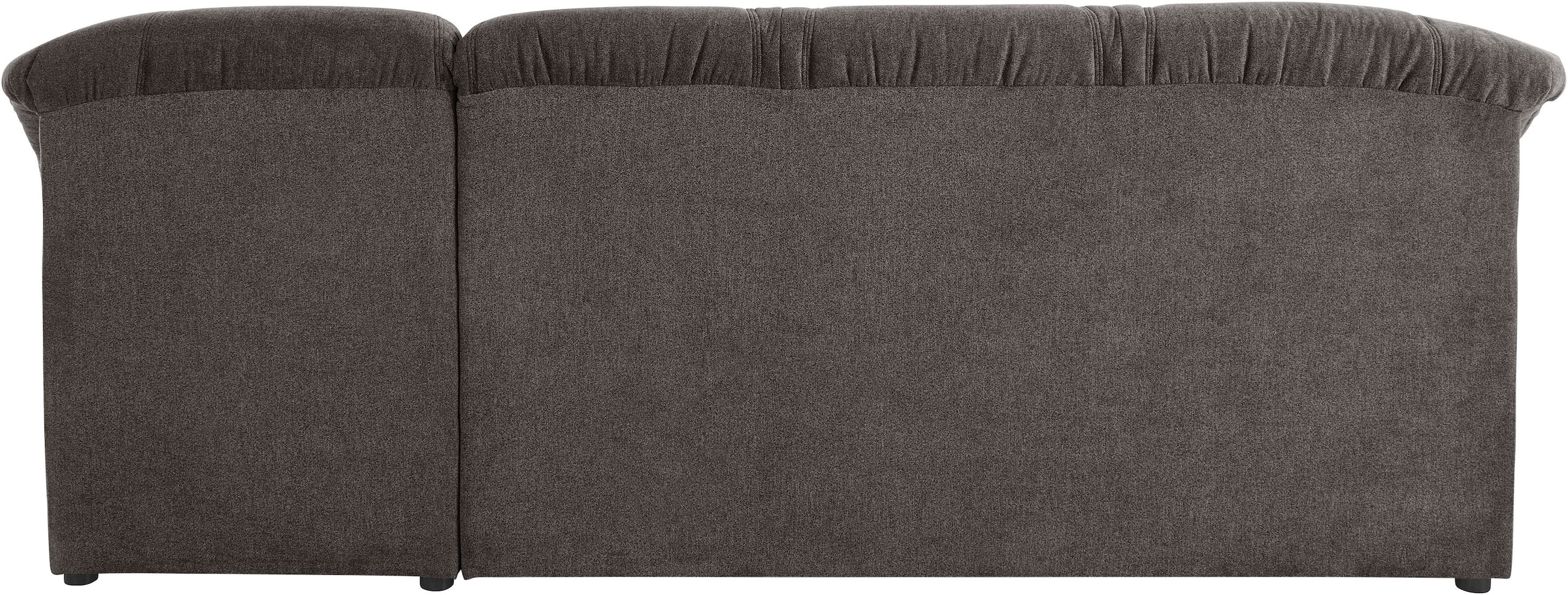 DOMO collection Ecksofa »Sarafina zeitlos und komfortabel, optional mit Federkern, L-Form«, wahlweise mit Bettfunktion