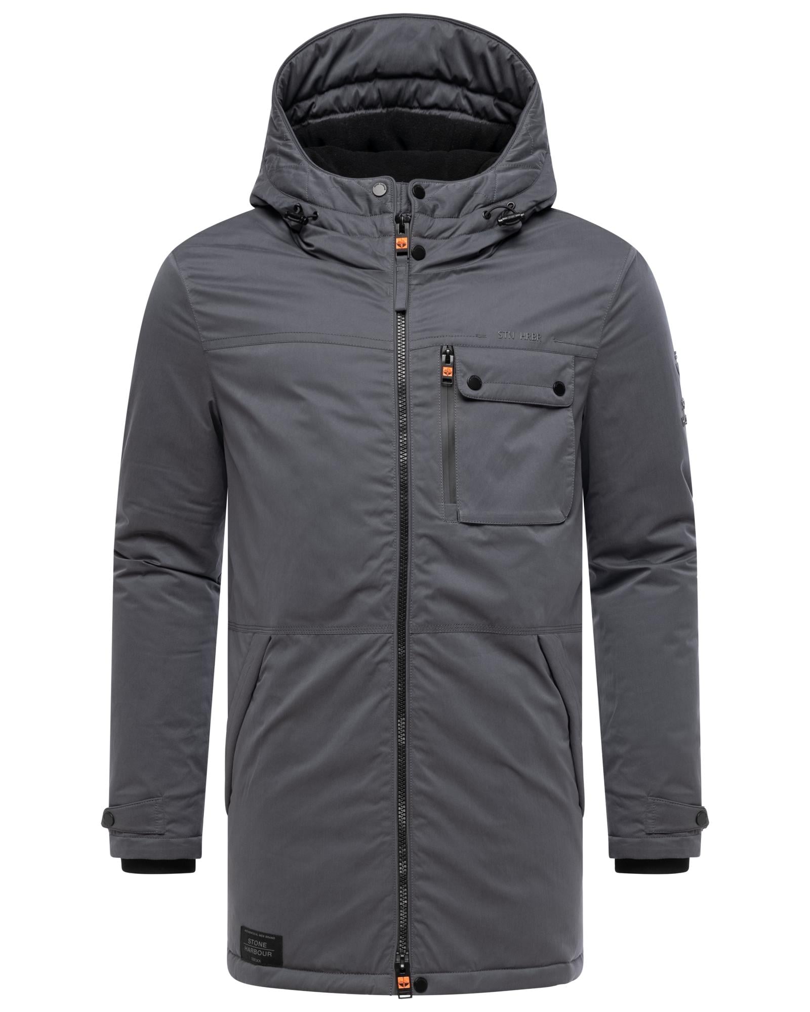 Stone Harbour Wintermantel "Fintaan XX" Winterparka mit großen Eingrifftasc günstig online kaufen