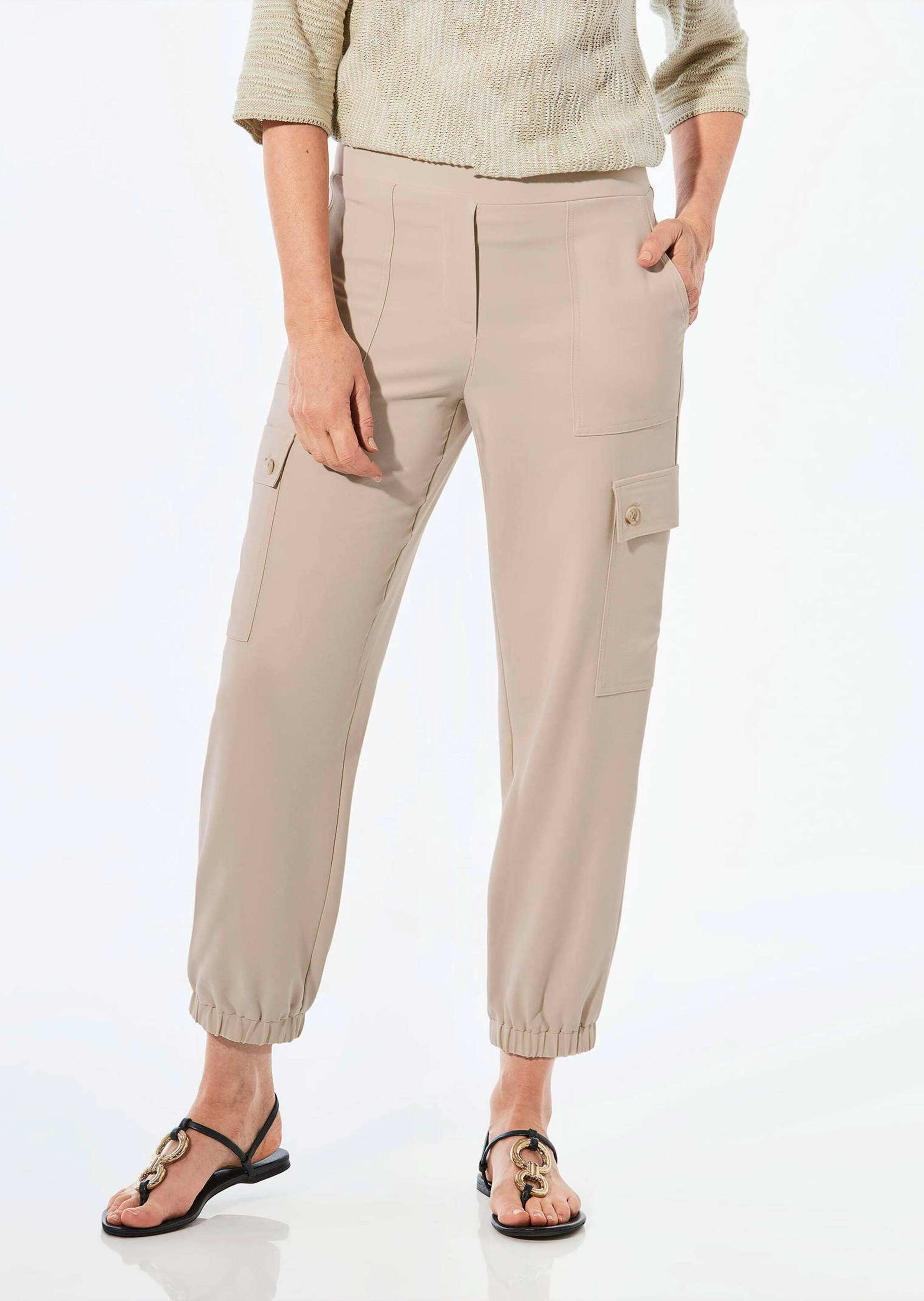 GOLDNER Stoffhose »Hose im Cargo-Look«