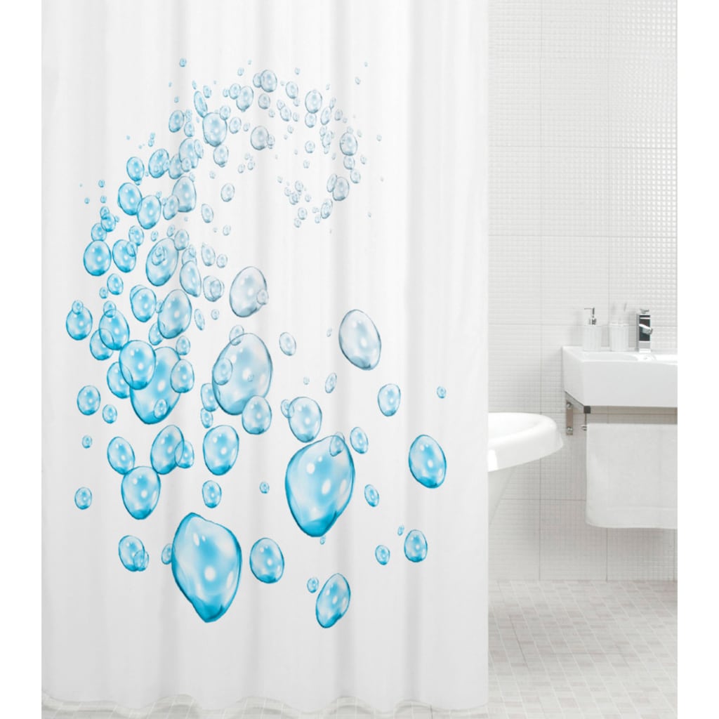 Sanilo Duschvorhang »Wassertropfen weiß«