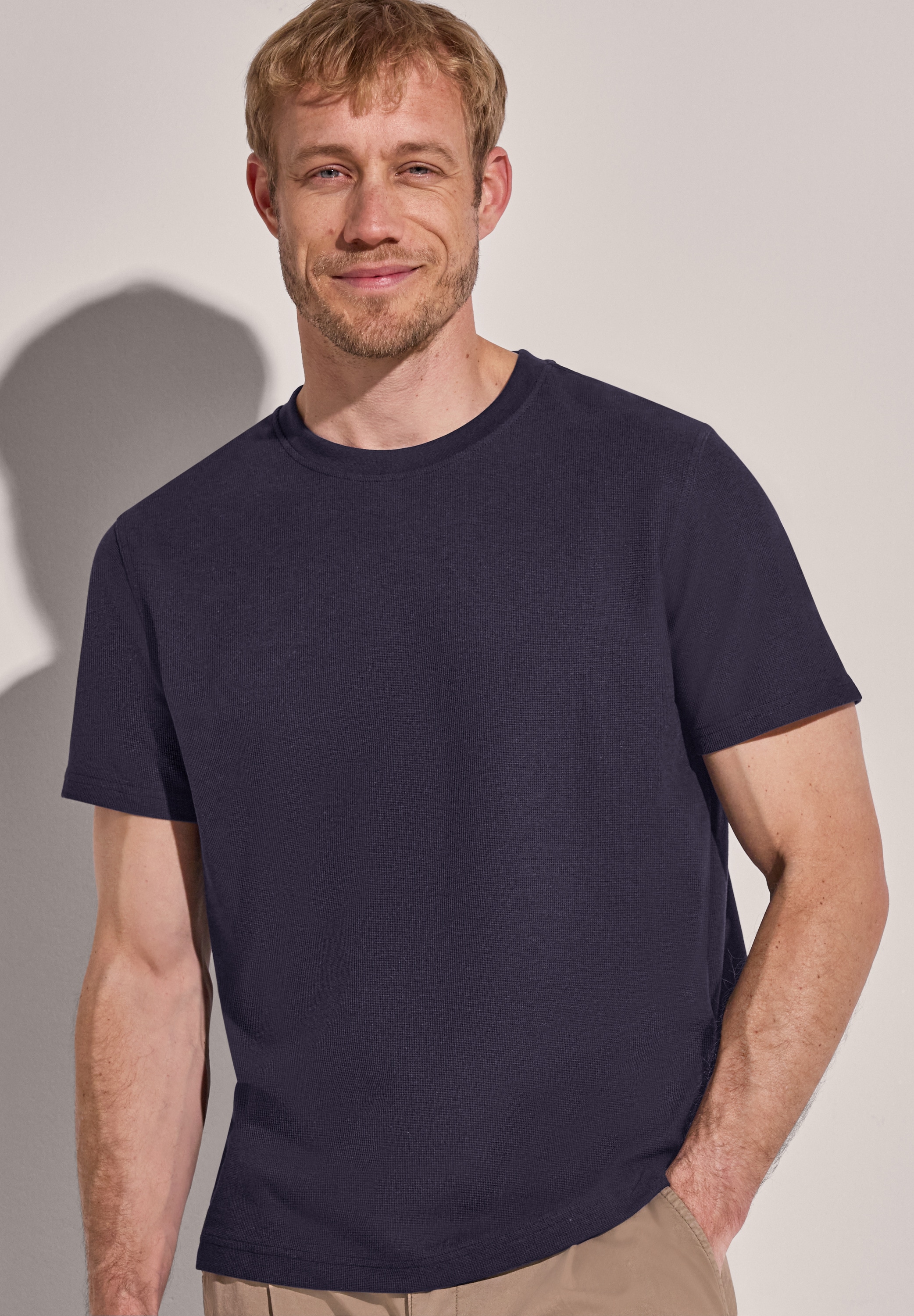 STREET ONE MEN im soften Baumwoll-Mix