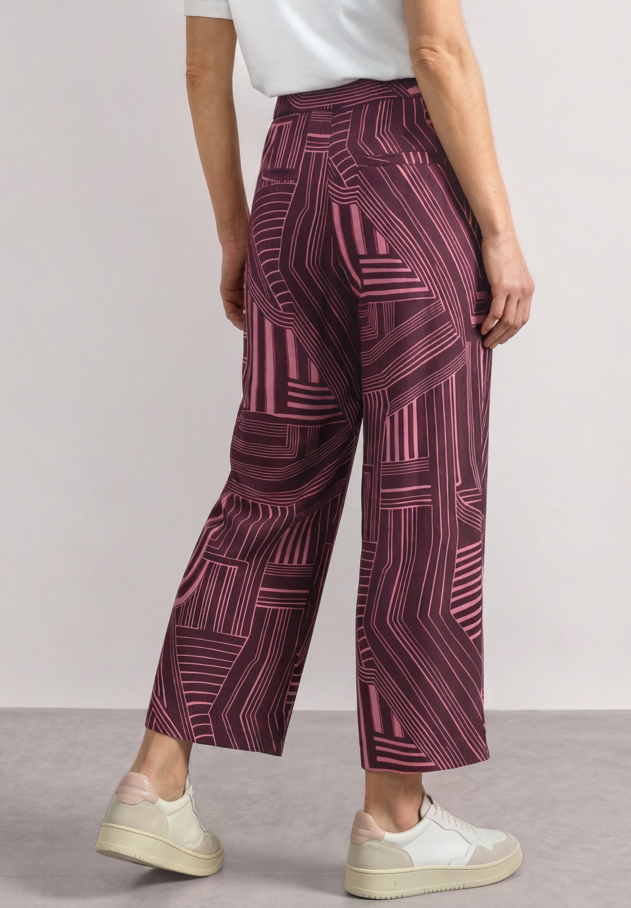 STREET ONE Stoffhose  High Waist