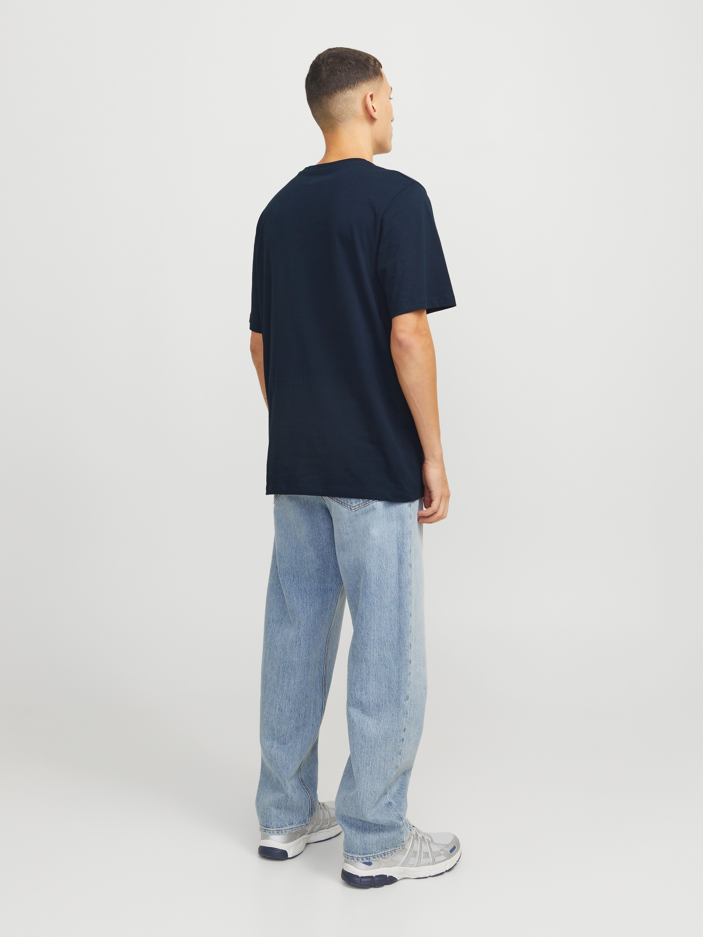 Jack & Jones Print-Shirt »JJHUDSON TEE SS CREW NECK«