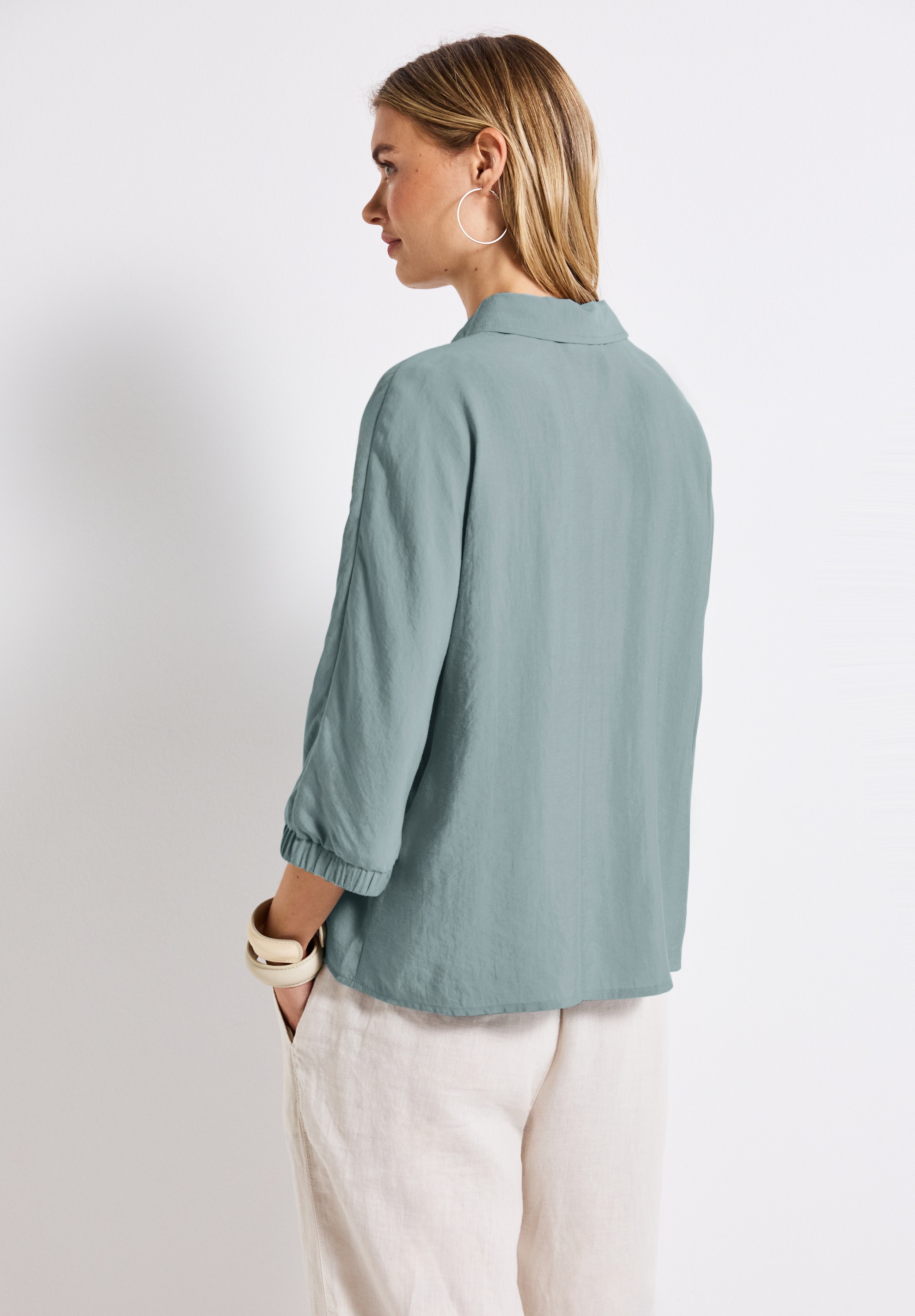 STREET ONE Hemdbluse, Feel Good Fit günstig online kaufen