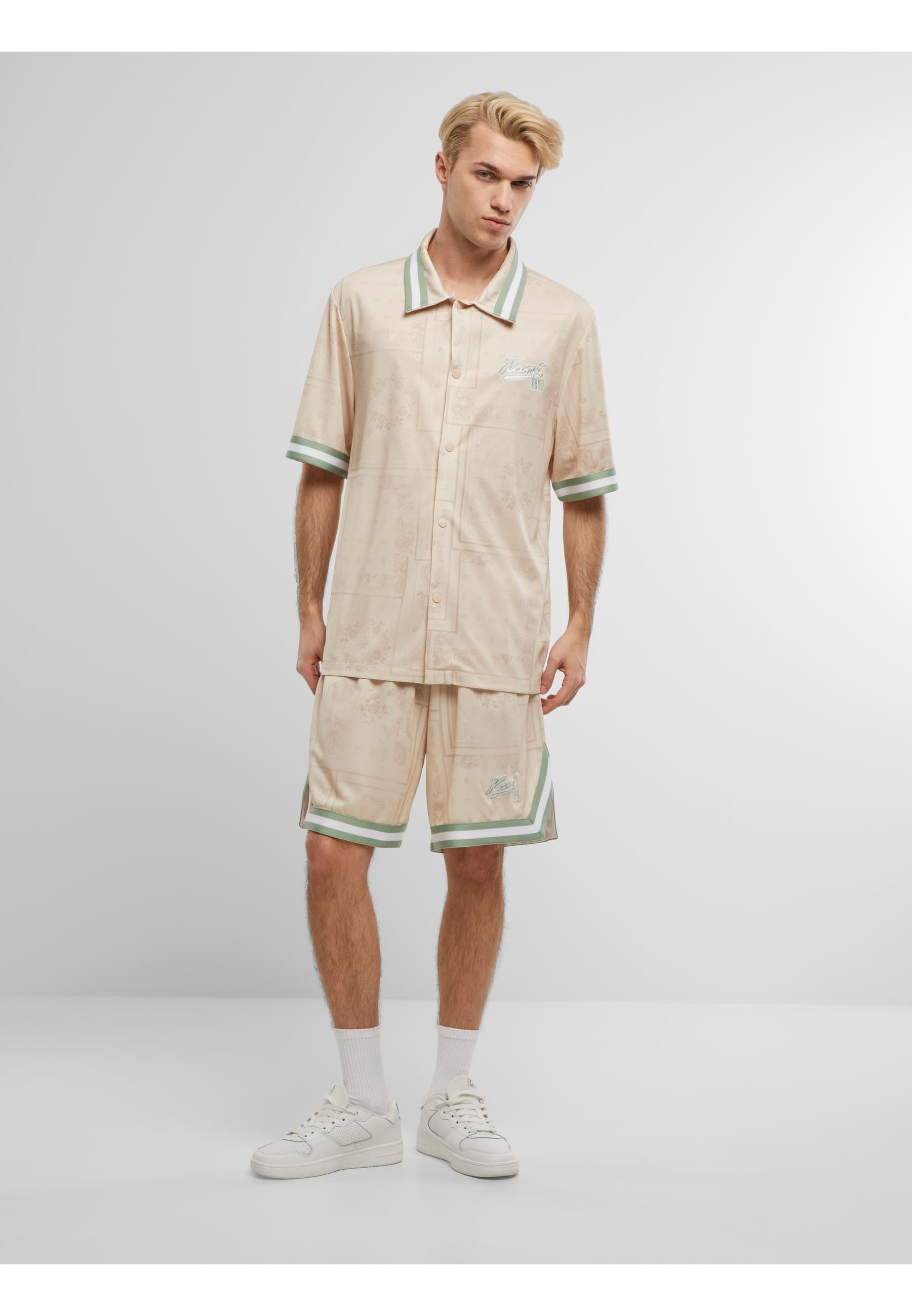 Karl Kani Langarmhemd »Karl Kani Varsity Paisley Mesh Shirt«, (1 tlg.)