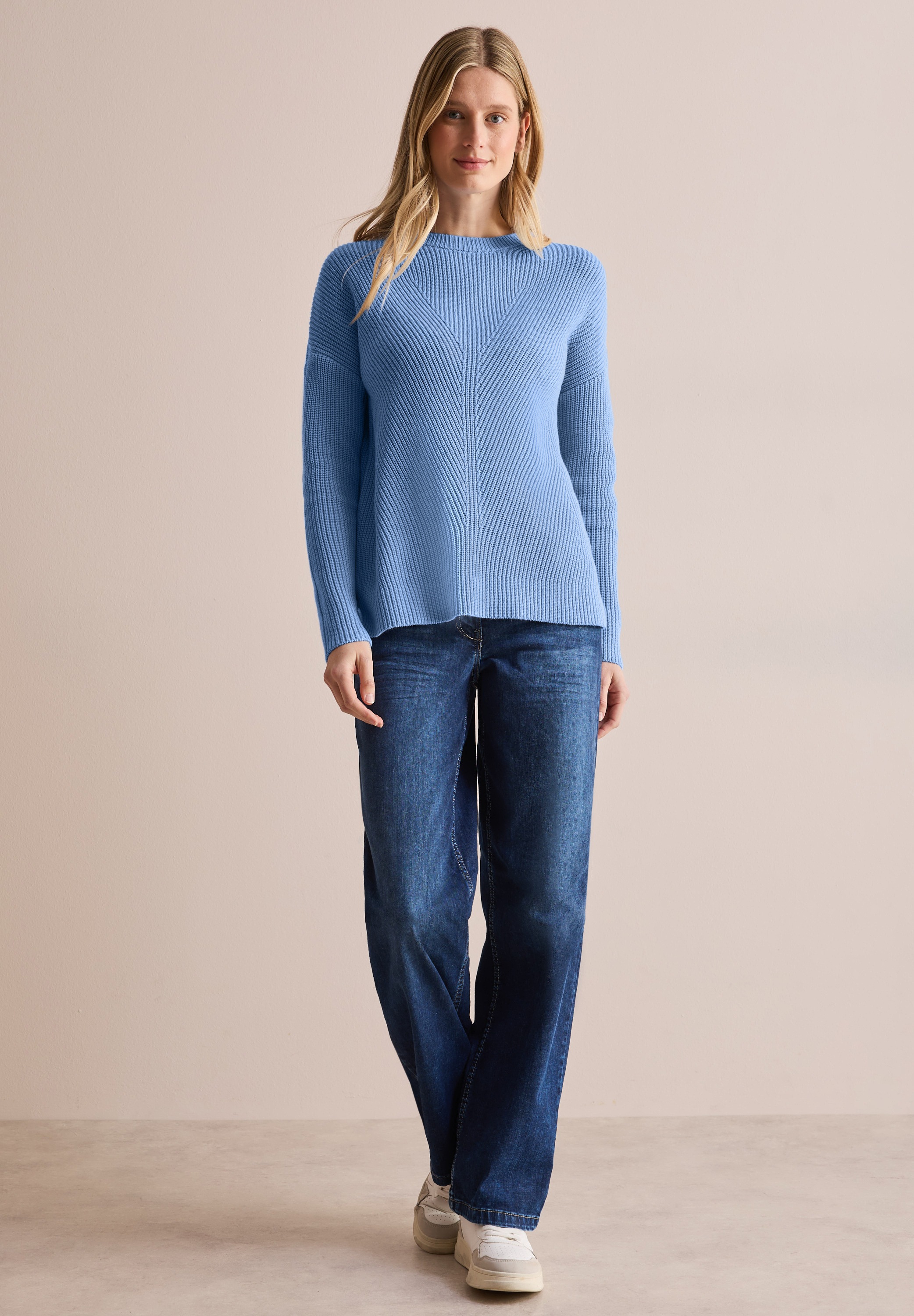 Thumbnail - Cecil Strickpullover, mit Rundhalsausschnitt