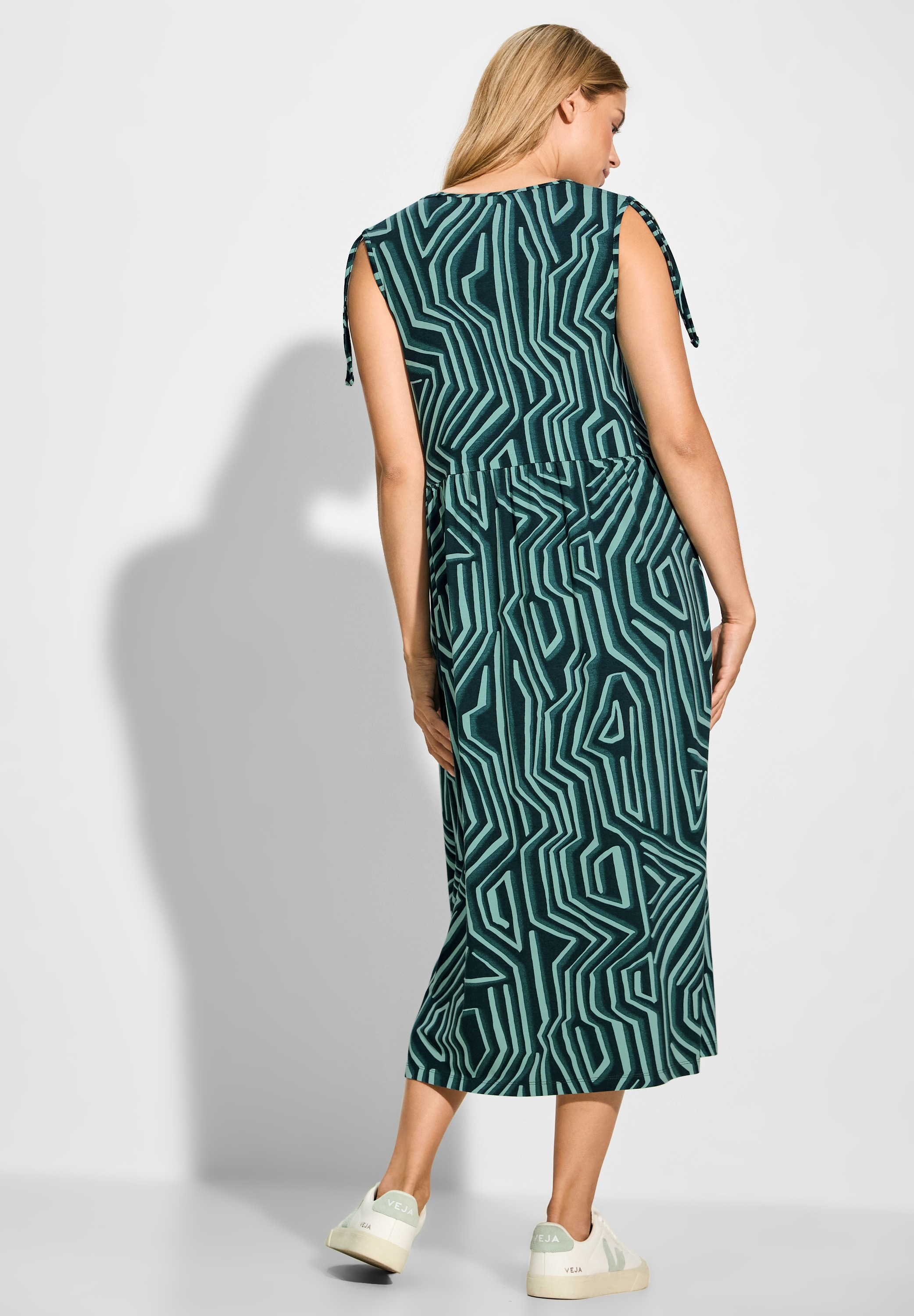 Cecil Jerseykleid, mit Taillierung