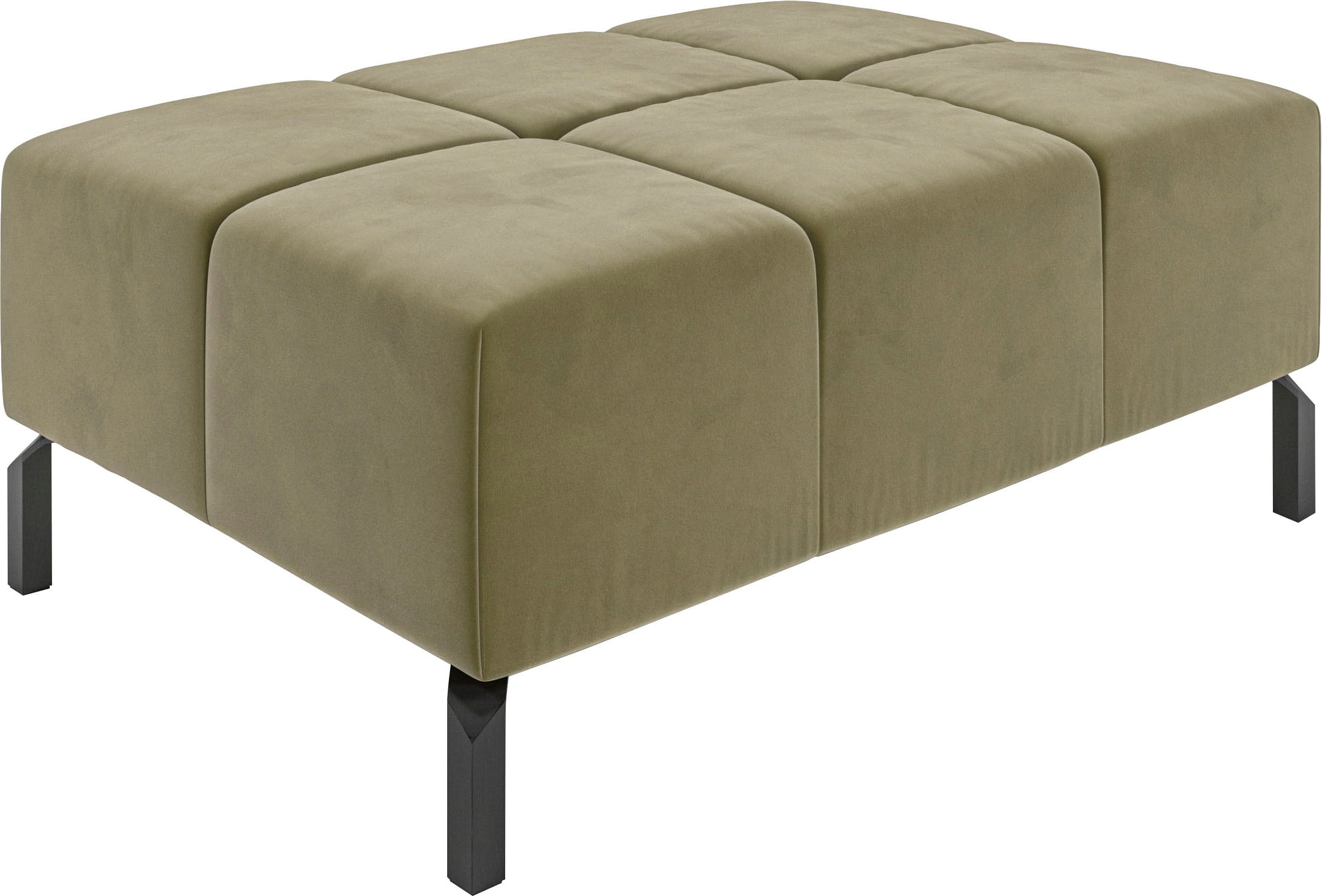 Home affaire Hockerbank "Ancona New" passend zum Ecksofa, auch in Easy care-Bezug + Cord