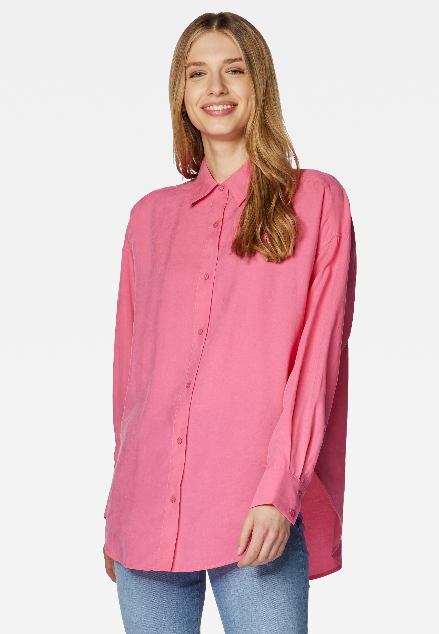 Mavi Hemdbluse »LONG SLEEVE SHIRT«, Oversized Hemd