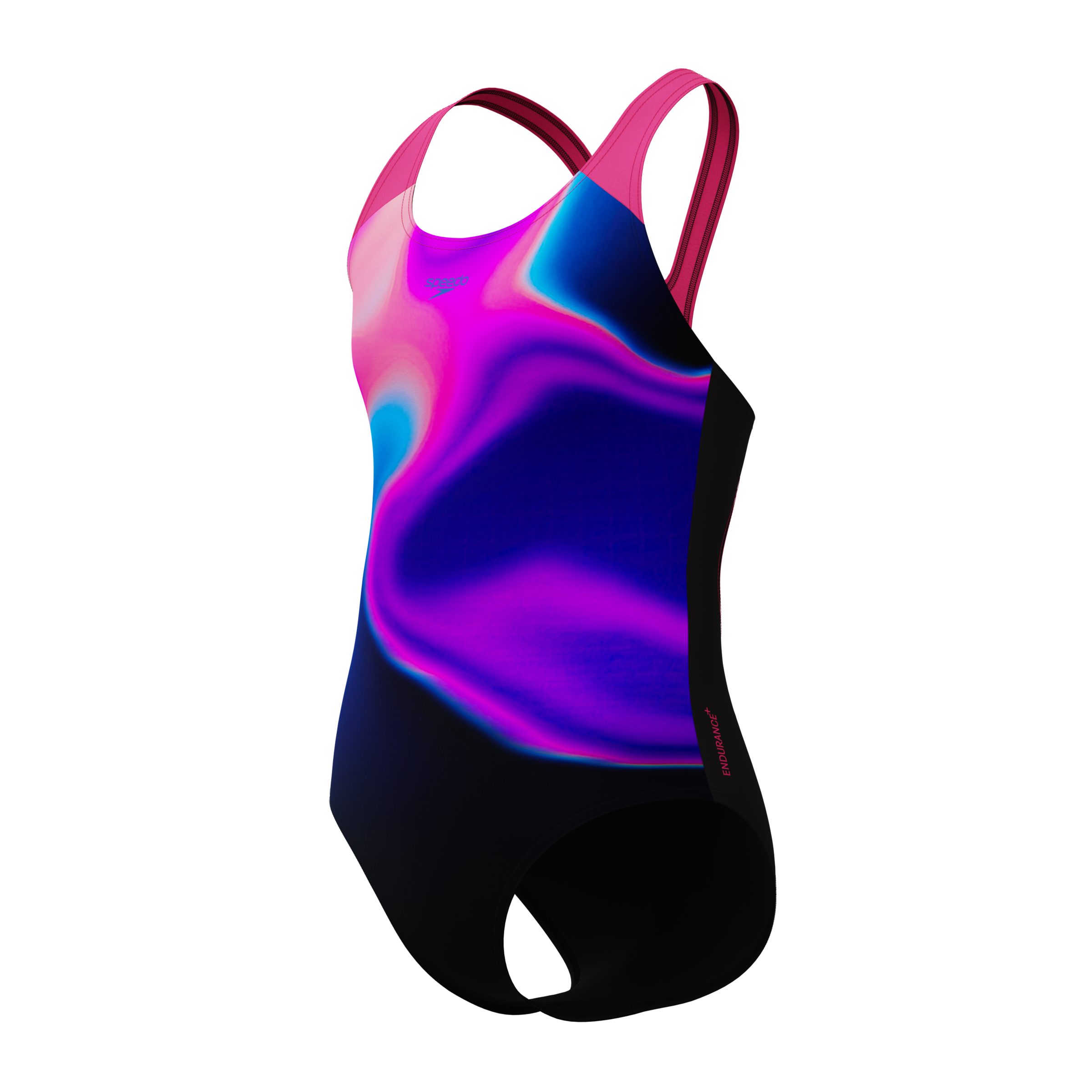 Speedo Badeanzug für Kinder und Jugendliche, sportlicher Stil, Splashback-Träger