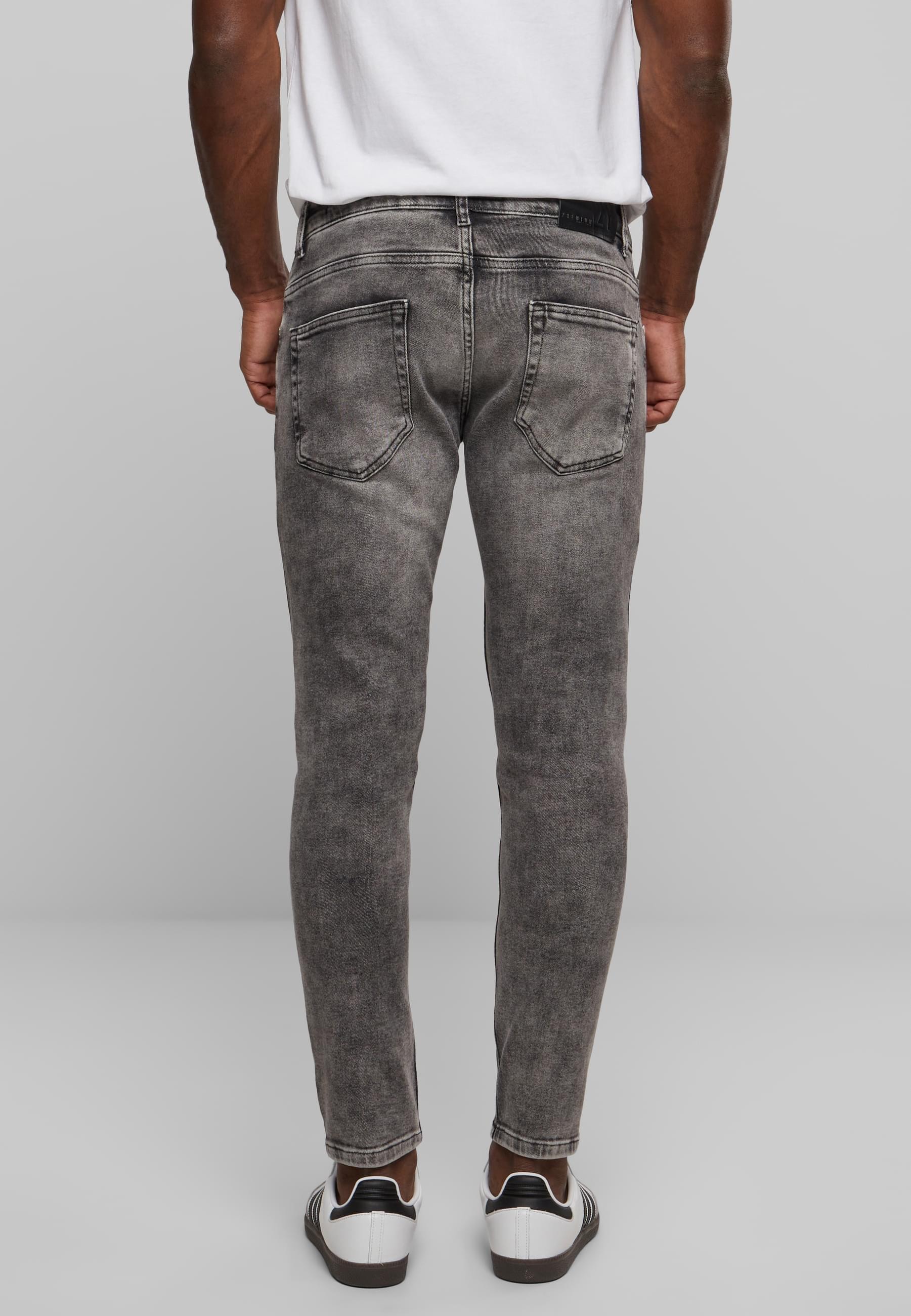 2Y Studios Bequeme Jeans »2Y Studios Herren 2Y Basic Destroyed Skinny Cropped«