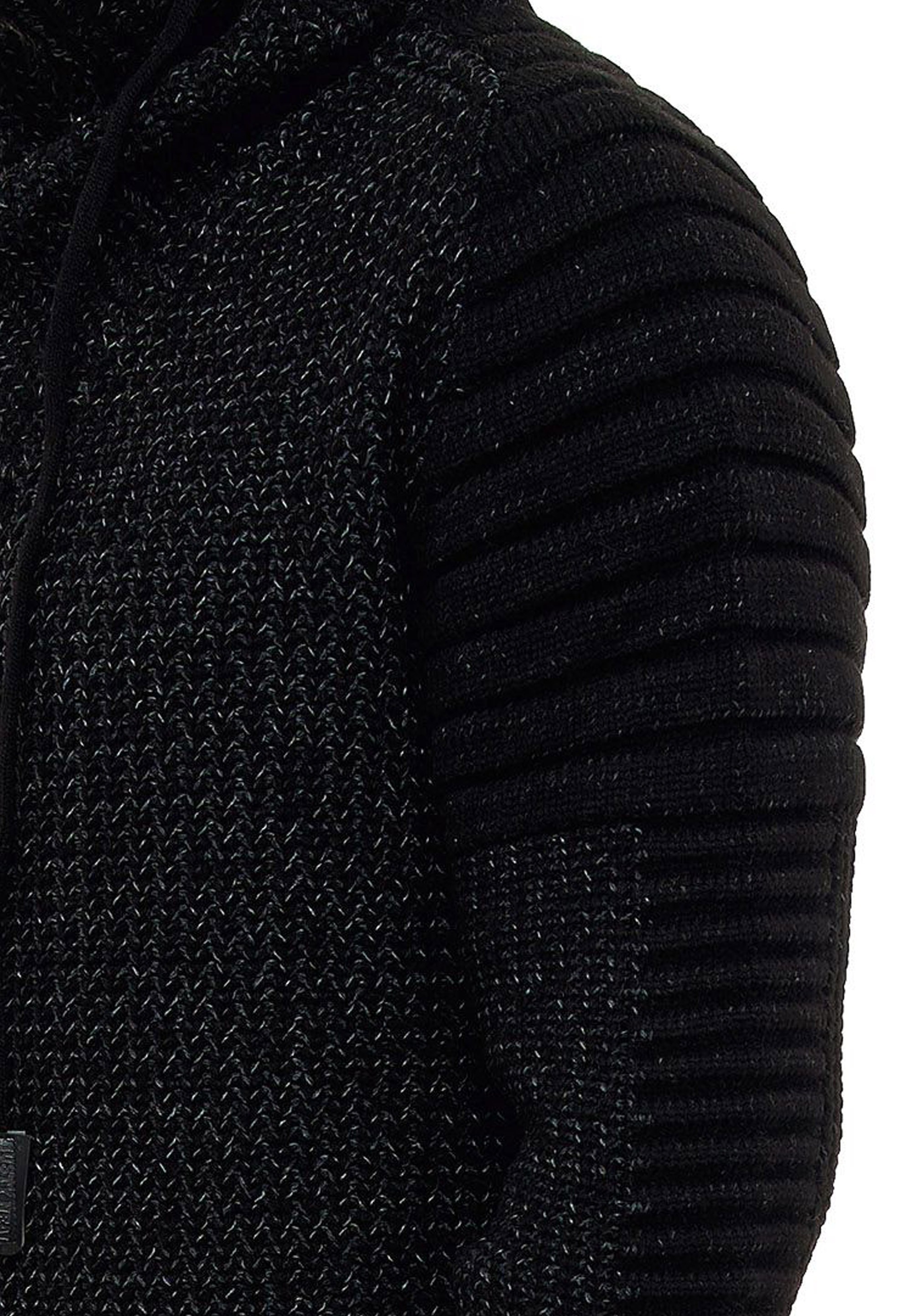 Rusty Neal Strickpullover, mit hochabschließendem Kragen