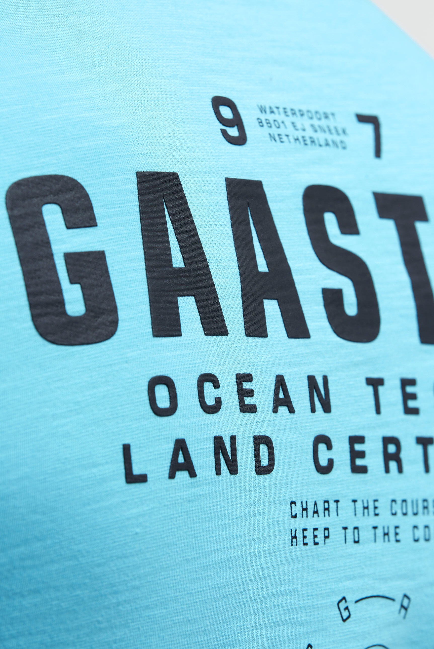 Gaastra Rundhalsshirt mit Kontrastnähten