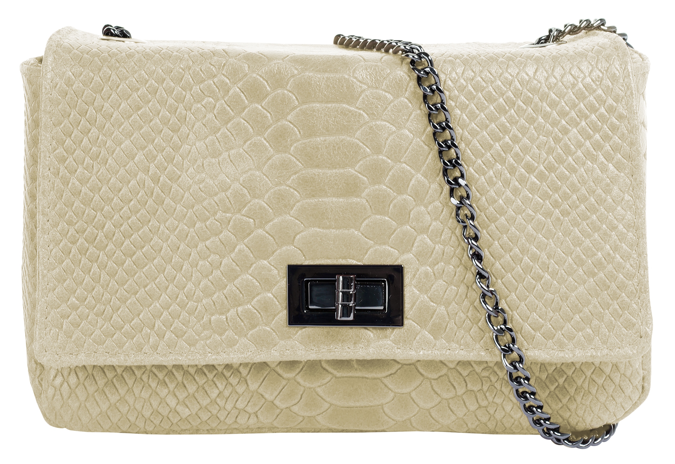 Cluty Umhängetasche echt Leder, Made in Italy