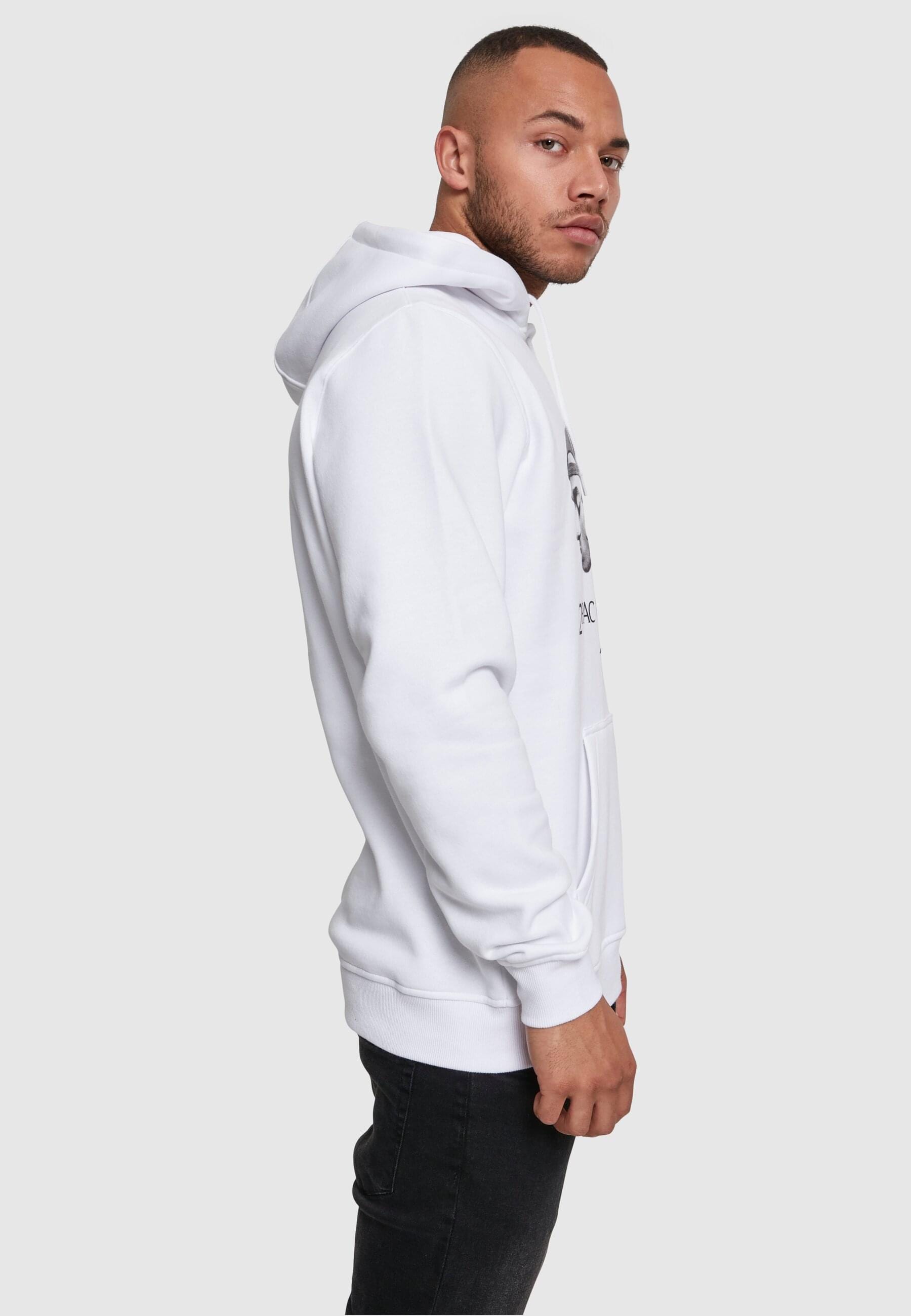 MisterTee Kapuzensweatshirt »MisterTee Herren 2Pac Faces Hoody«, (1 tlg.)