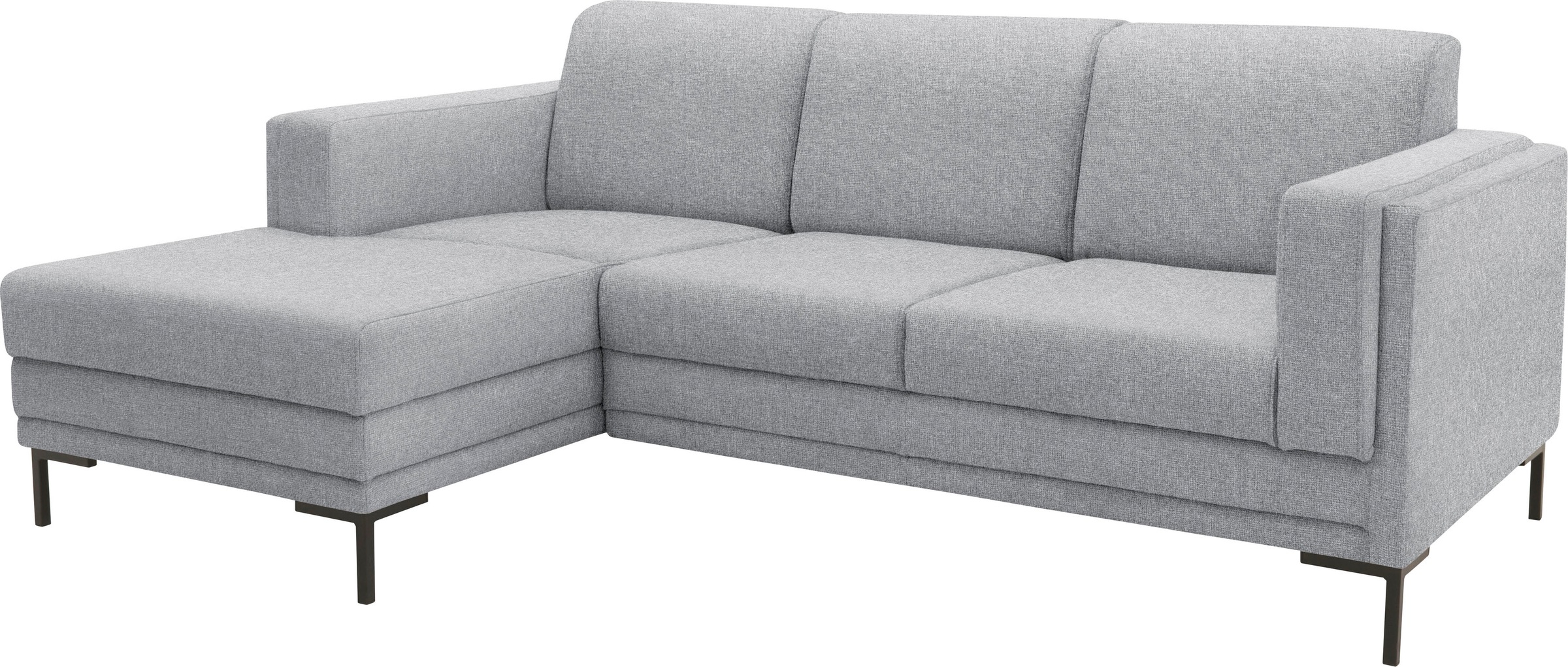LOOKS by Wolfgang Joop Ecksofa »LOOKS VII L-Form«, klare Linien, edles Design