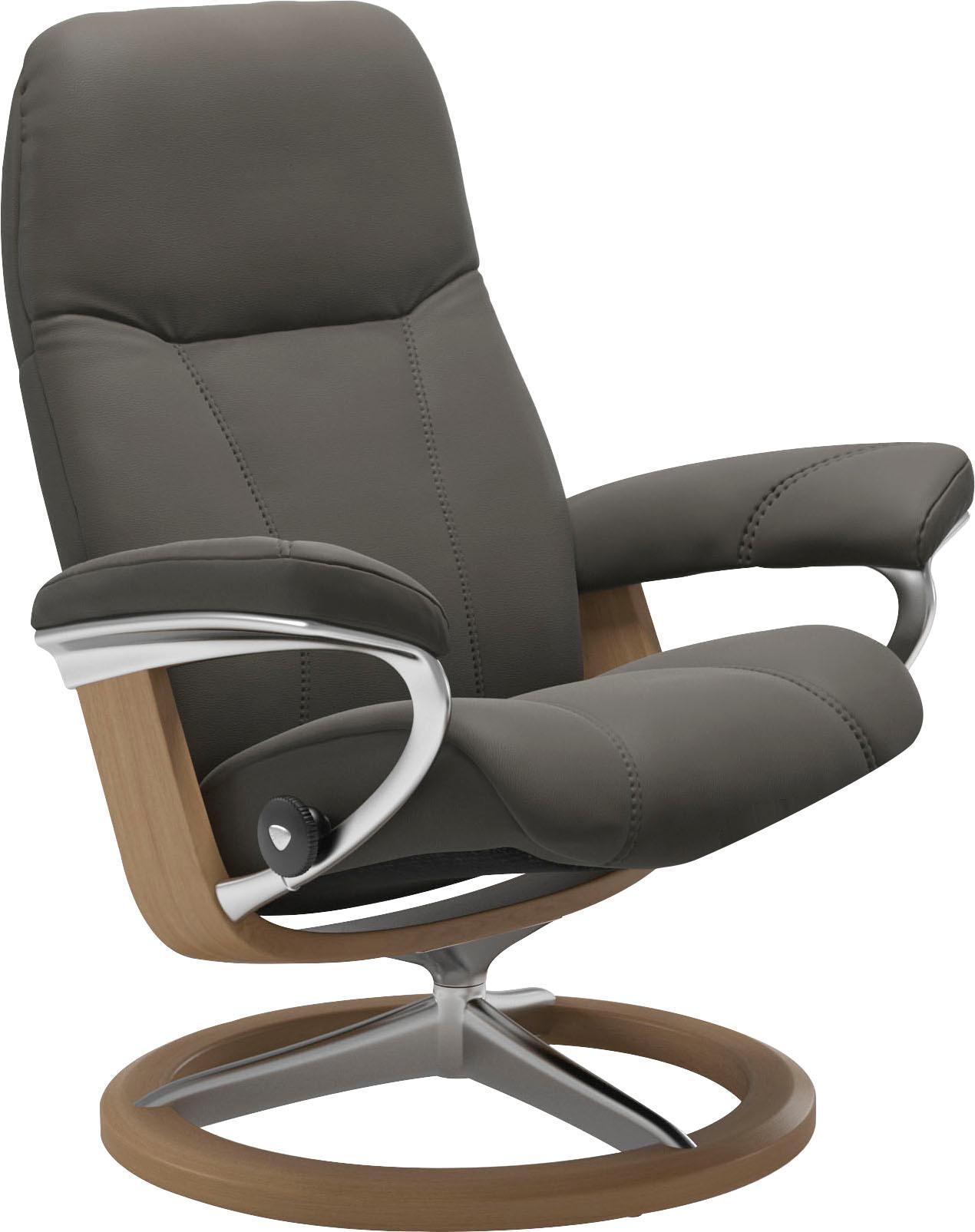 Stressless "Consul" mit Signature Base, Größe M, Gestell Eiche günstig online kaufen