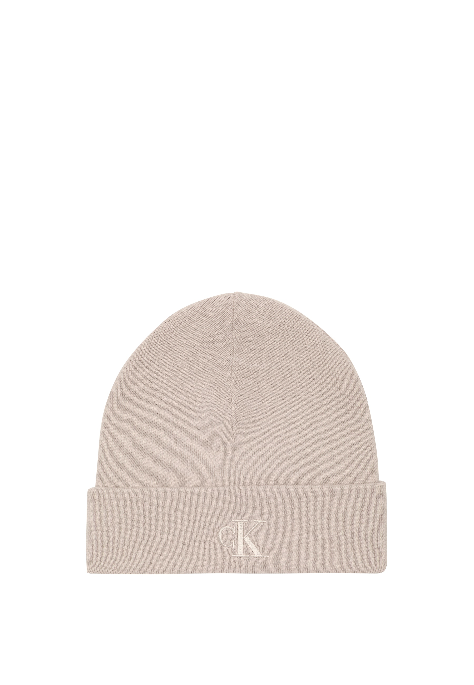 Calvin Klein Strickmütze "CK FINE RIB BEANIE", Perfekt für den Alltag günstig online kaufen