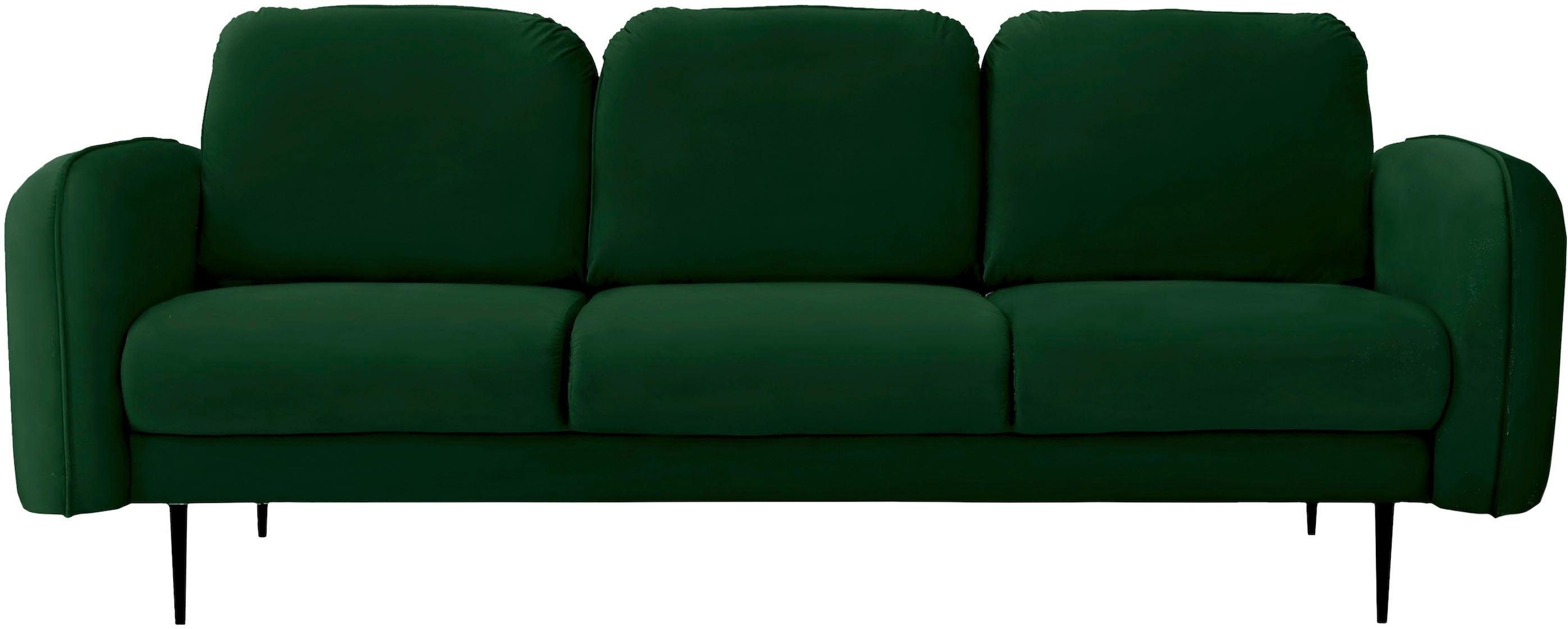 Home affaire 3-Sitzer "Skidi" mit losen Rückenkissen und Keder oben auf der günstig online kaufen