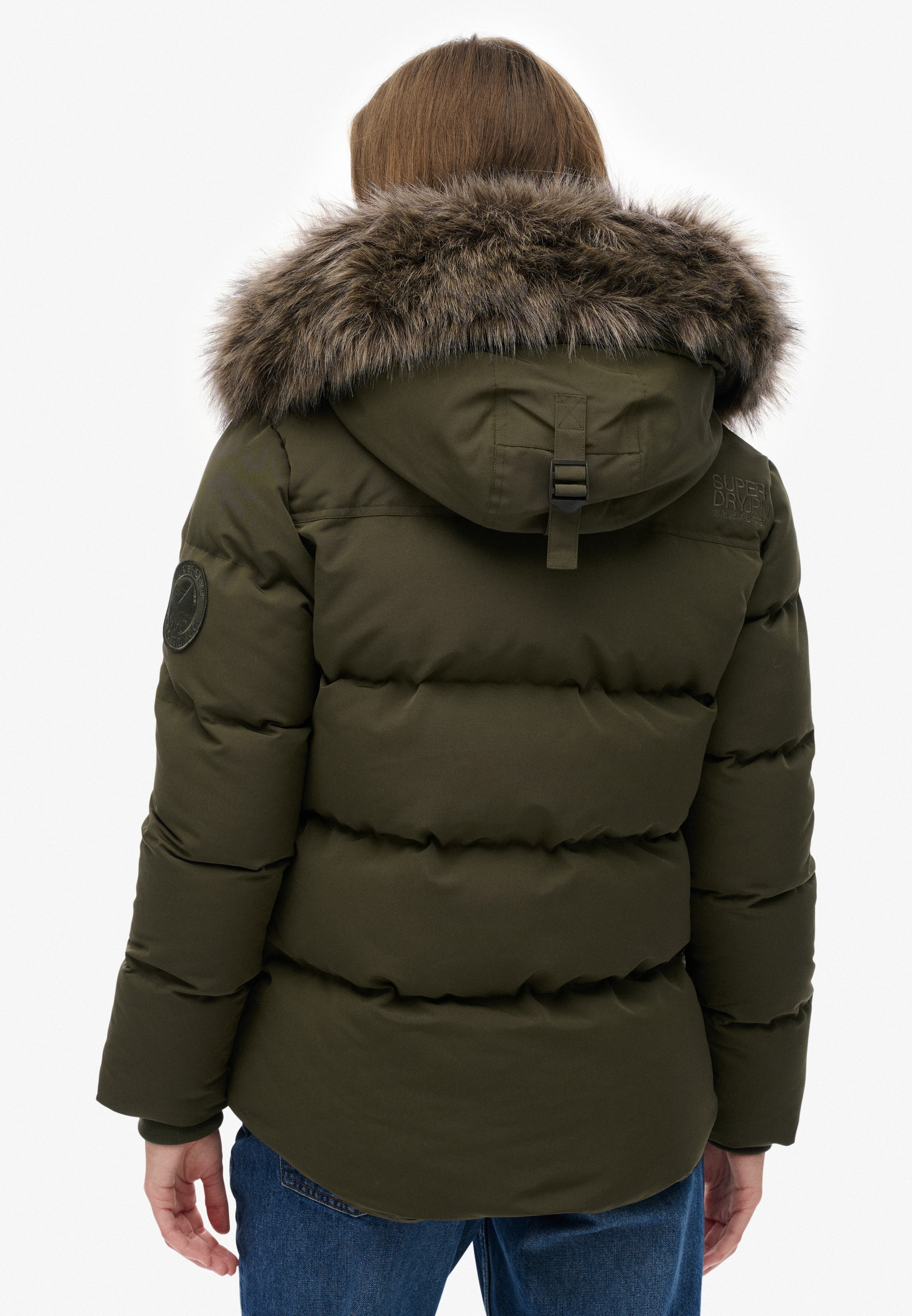 Superdry Steppjacke »EVEREST 5 BAFFLE PUFFER JKT«, mit Kapuze