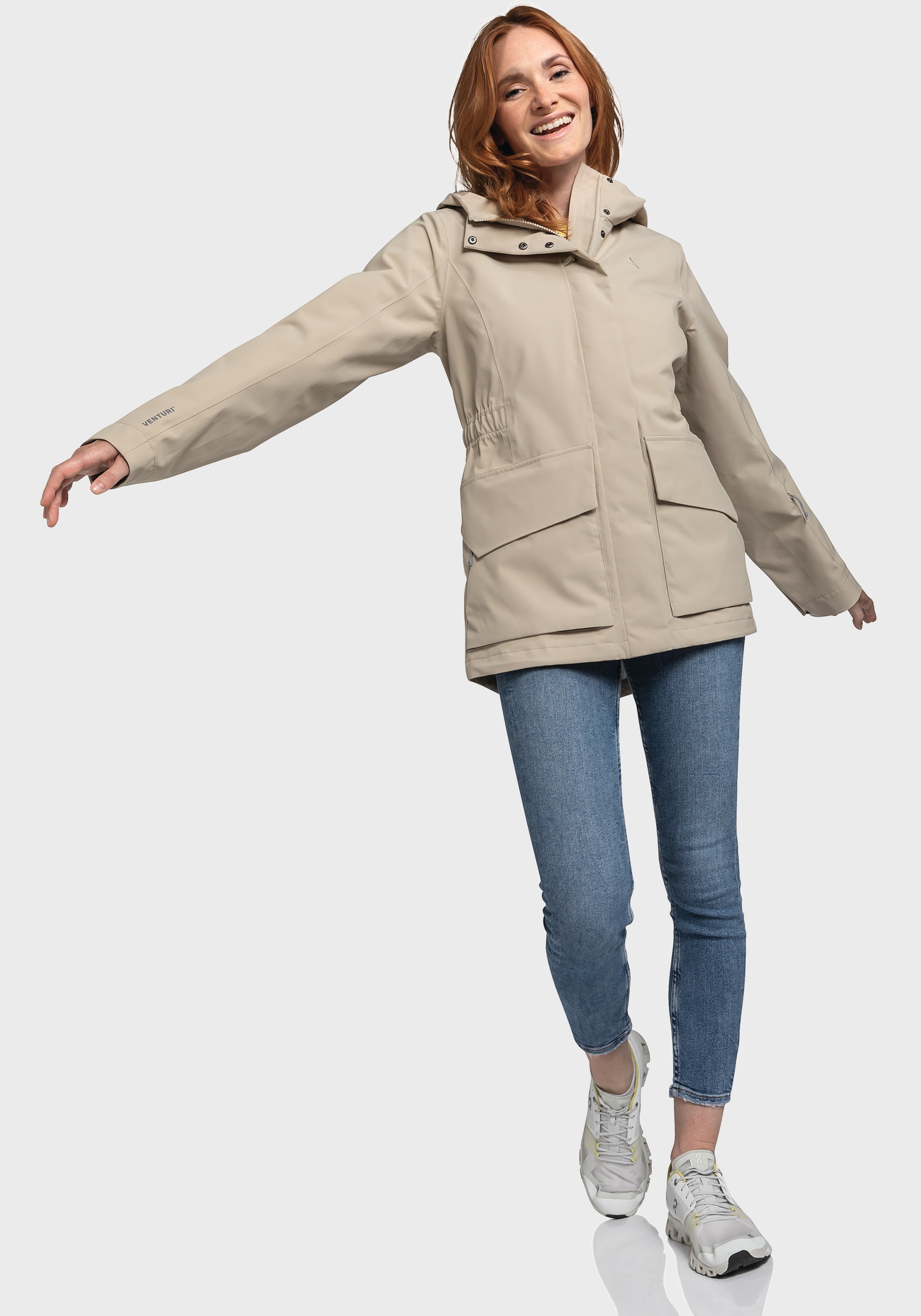 Schöffel Outdoorjacke »Jacket Geneva L«, BAUR kaufen | mit Kapuze