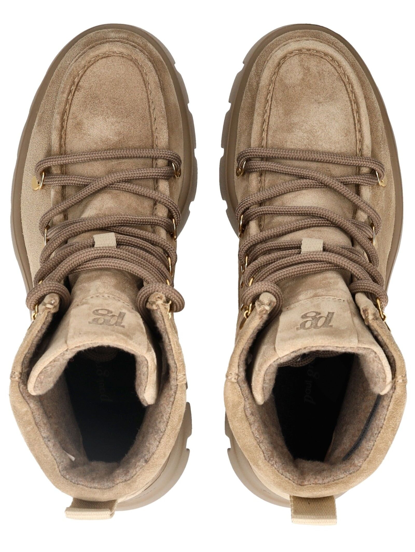 Paul Green Schnürstiefelette »Paul Green Stiefelette Veloursleder«