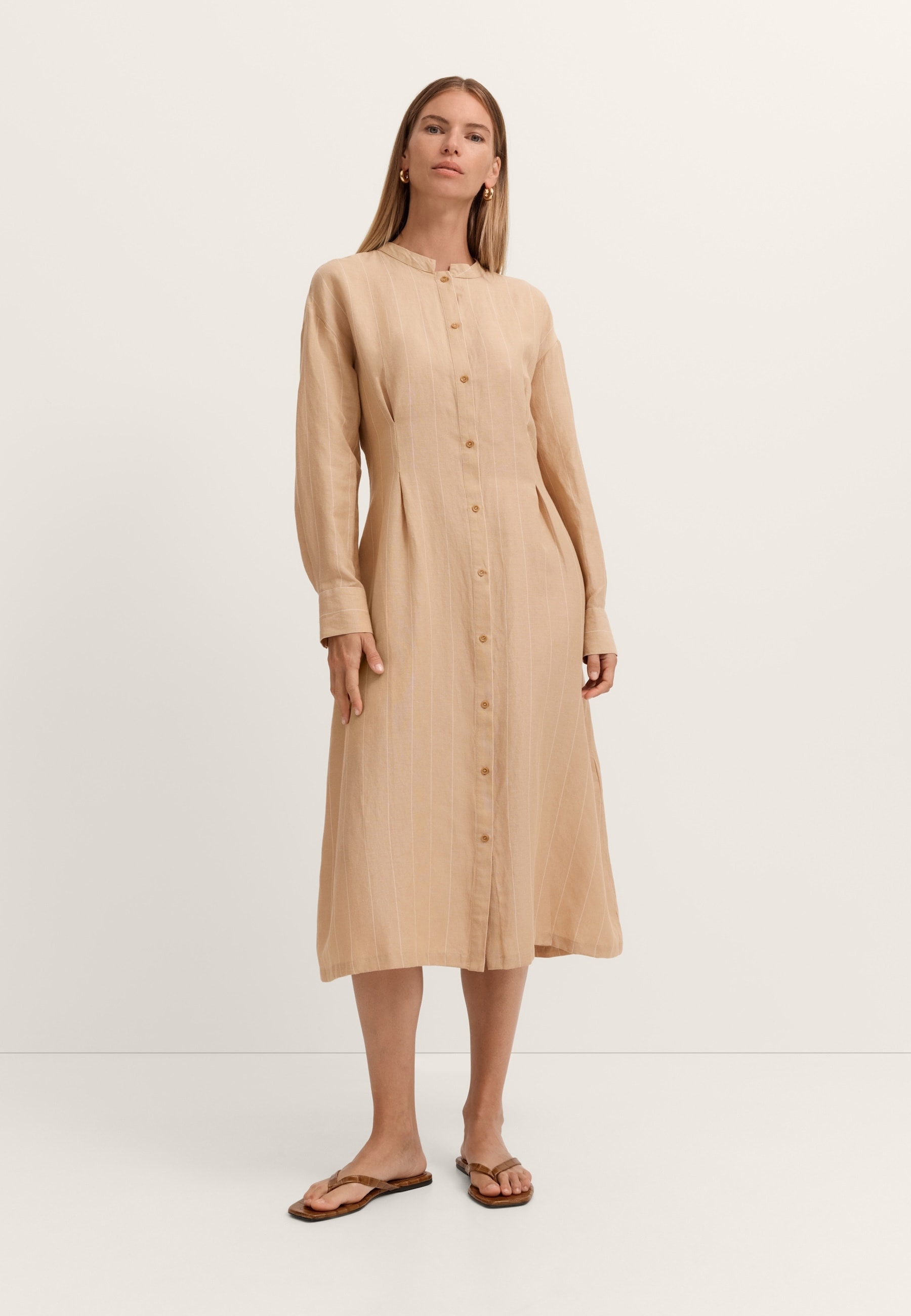 bugatti Blusenkleid Modern Fit mit Streifen günstig online kaufen