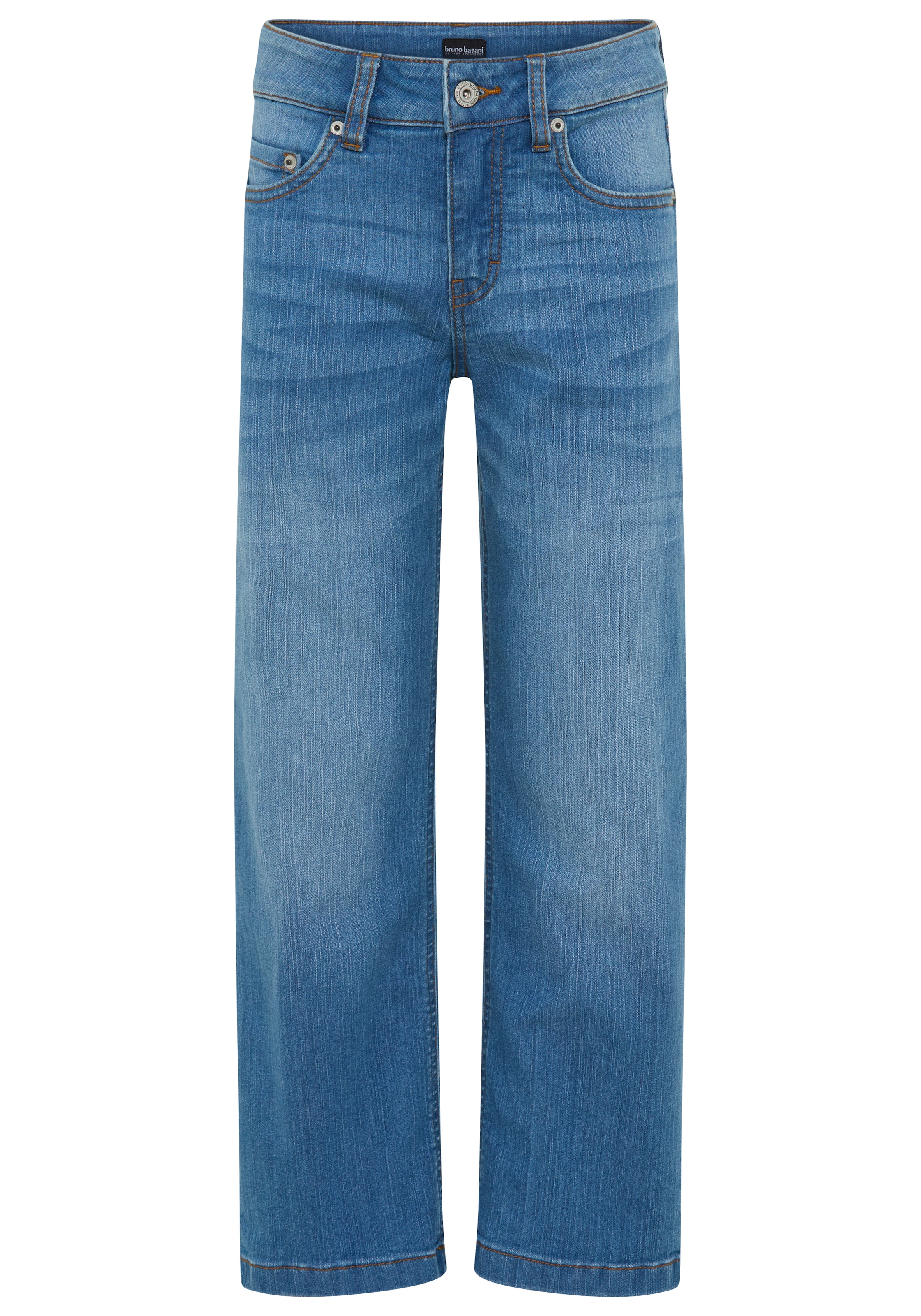 Bruno Banani Loose-fit-Jeans »Stretchjeans mit Strass-Steinen«, NEUHEIT: BRUNO BANANI für TEENS! Loose fit Stretchjeans
