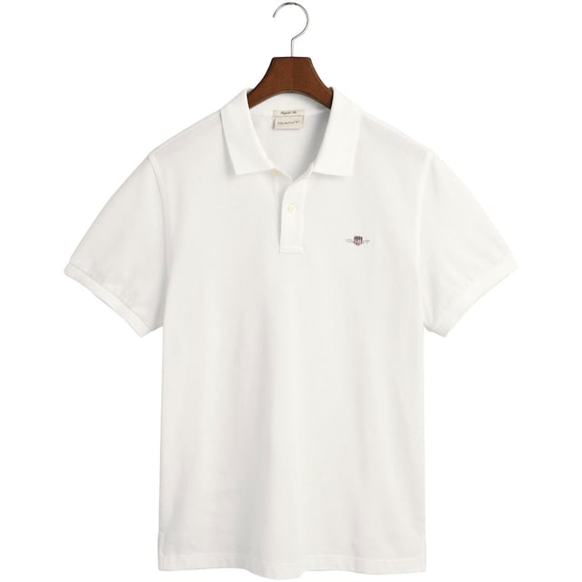 Gant Poloshirt »REG SHIELD SS PIQUE POLO«, mit Logostickerei auf der Brust  ▷ bestellen | BAUR