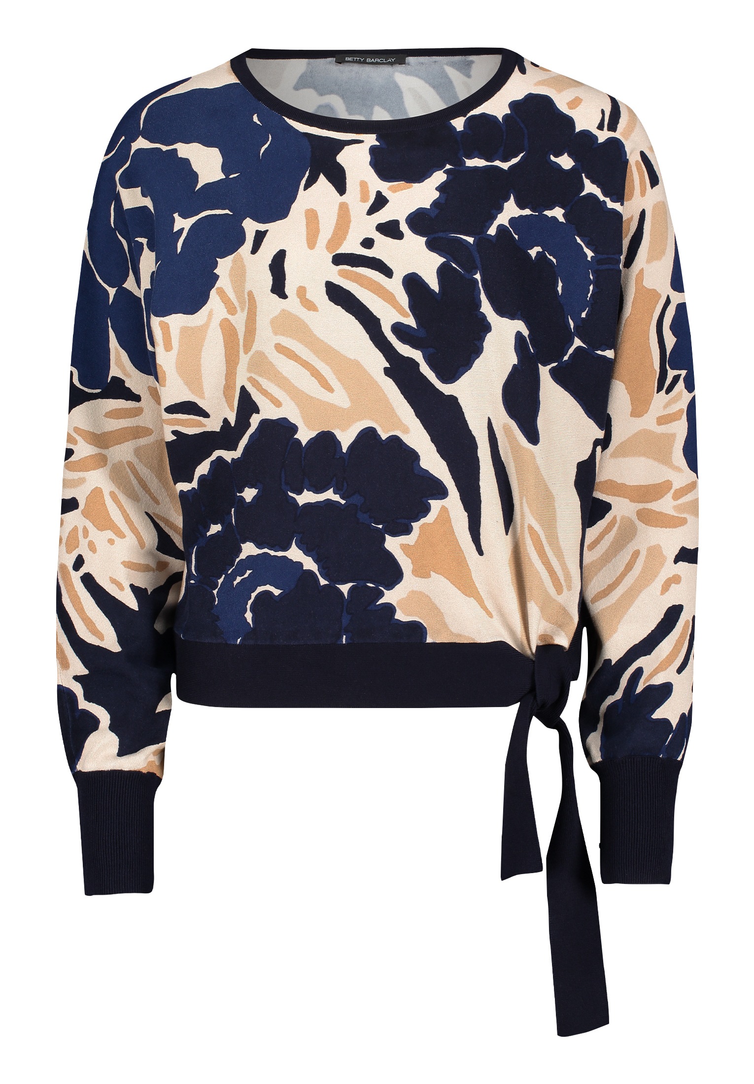 Betty Barclay Strickpullover "Damen Feinstrickpullover mit Aufdruck" 1 Stk. günstig online kaufen