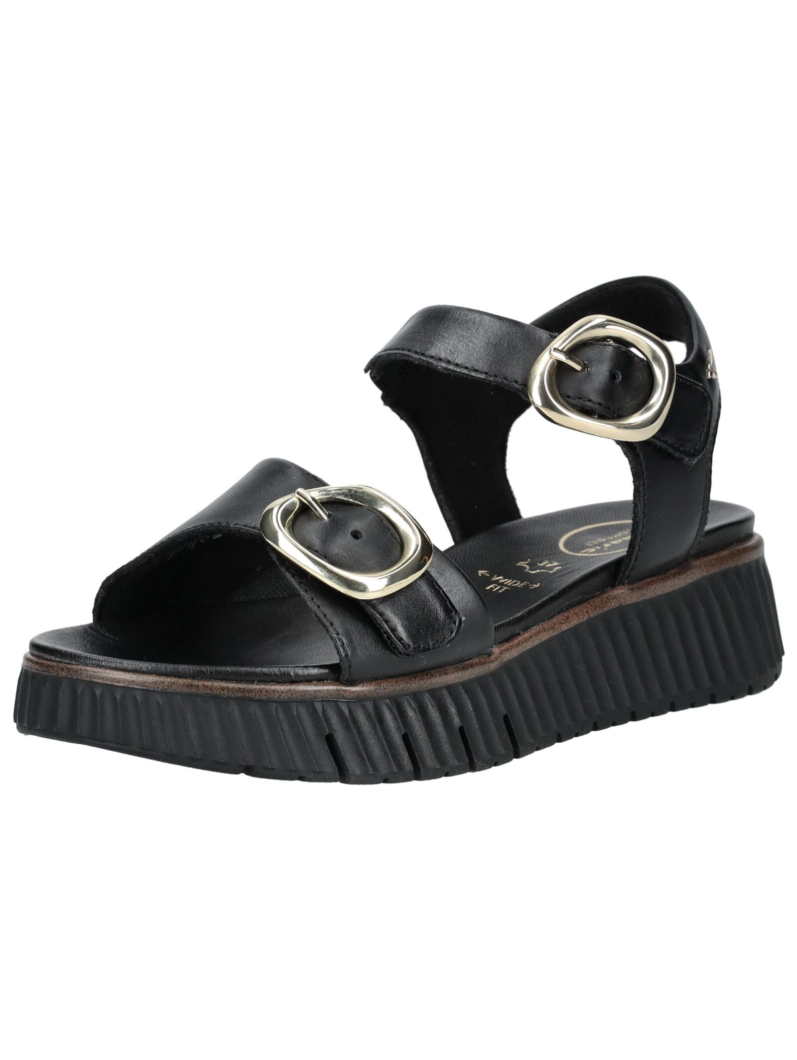 Tamaris Keilsandalette "Tamaris Sandalen Leder" günstig online kaufen