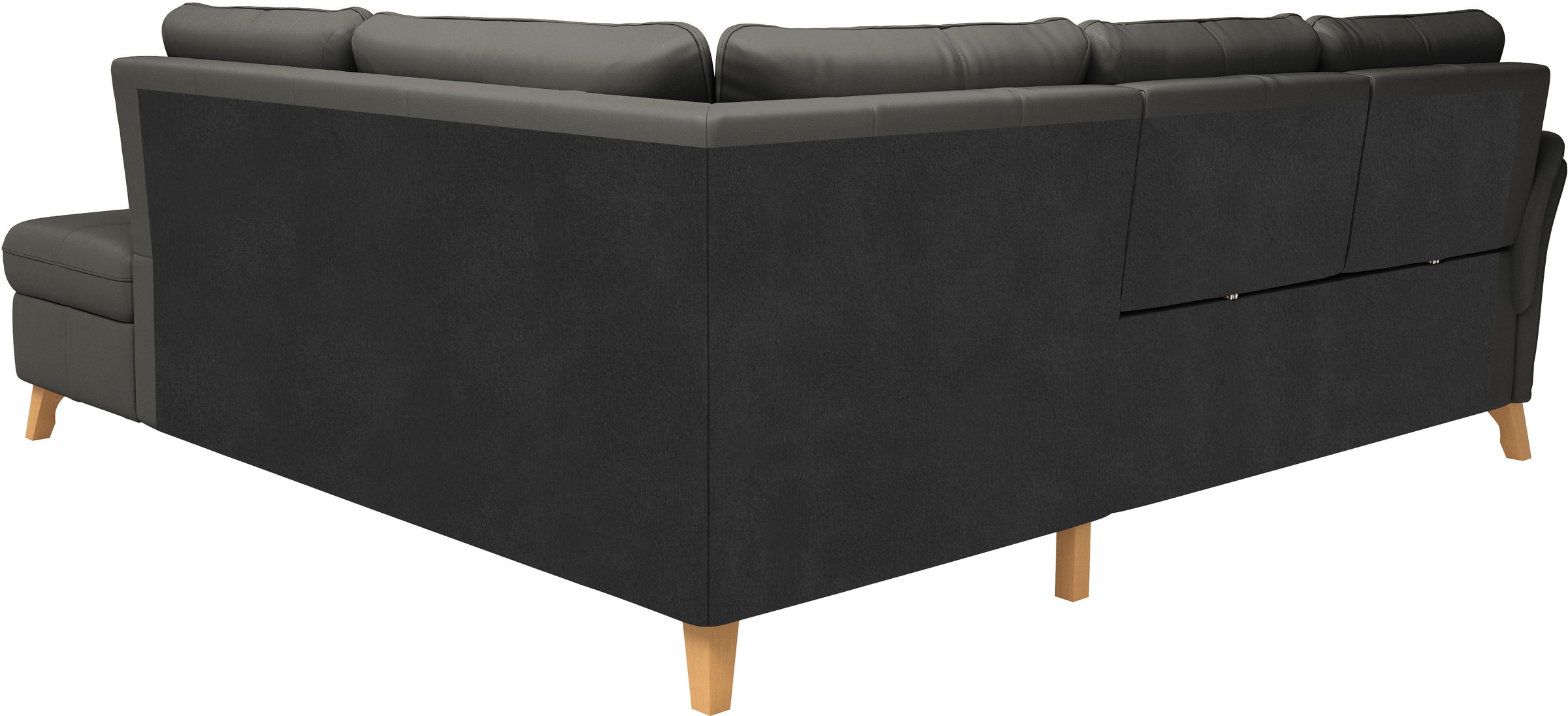 sit&more Ecksofa »Göteborg«, inkl. Sitztiefenverstellung, wahlweise mit Bettfunktion & Bettkasten