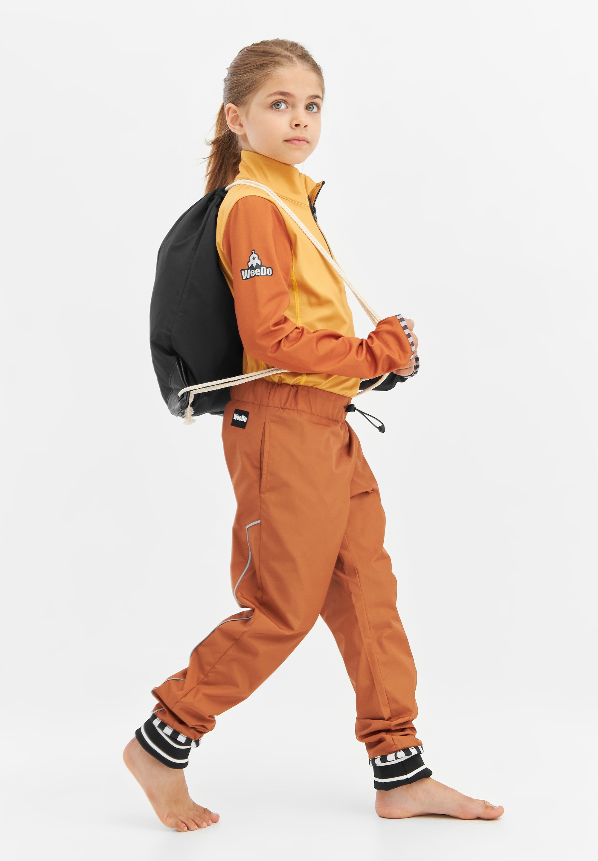 WeeDo Langarmshirt »FOXDO«, Feuchtigkeitsregulierendes Funktionsshirt für Kinder