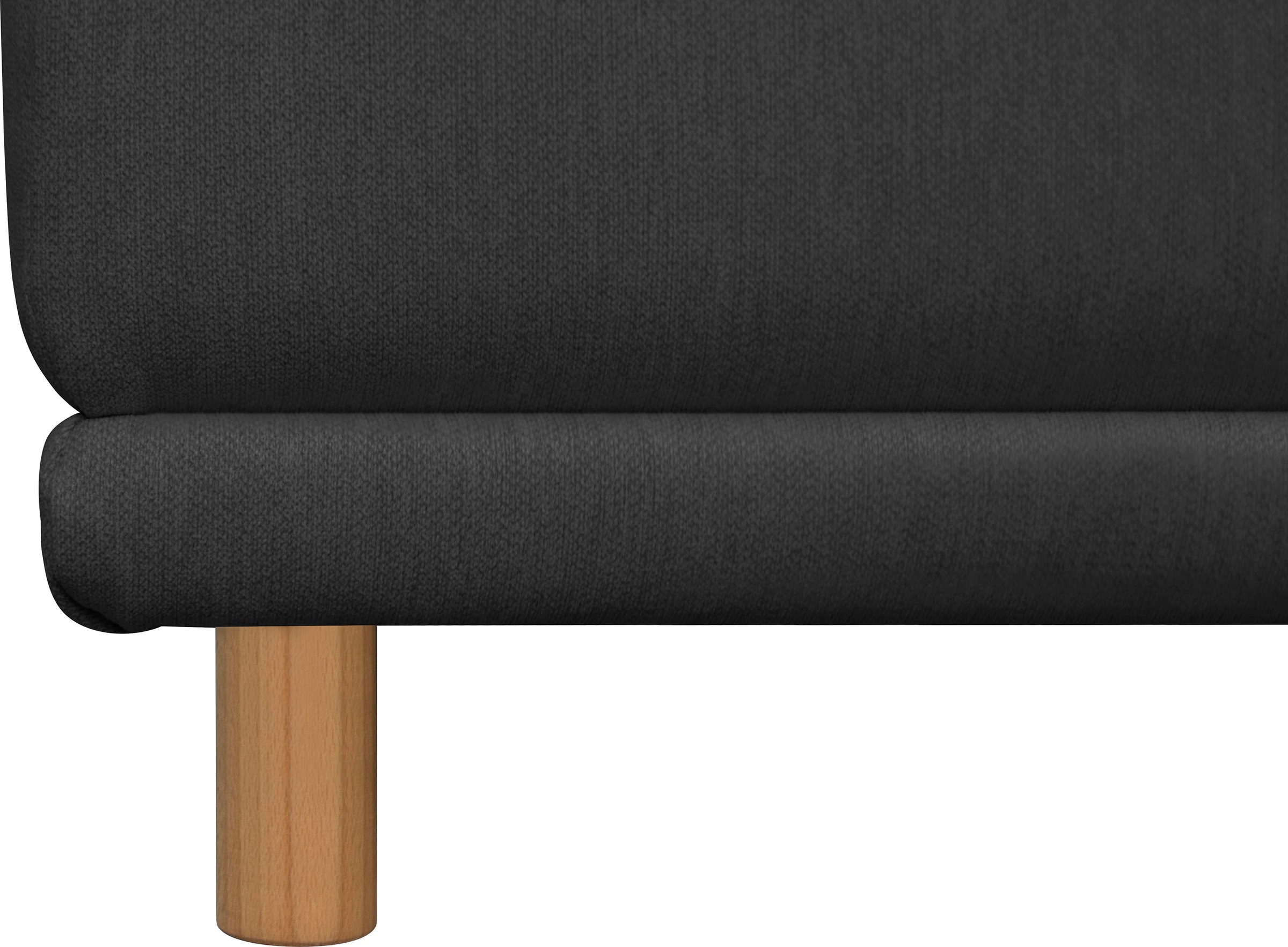 andas Ecksofa »Maroon L-Form«, in skandinavischem Design, mit losen Kissen