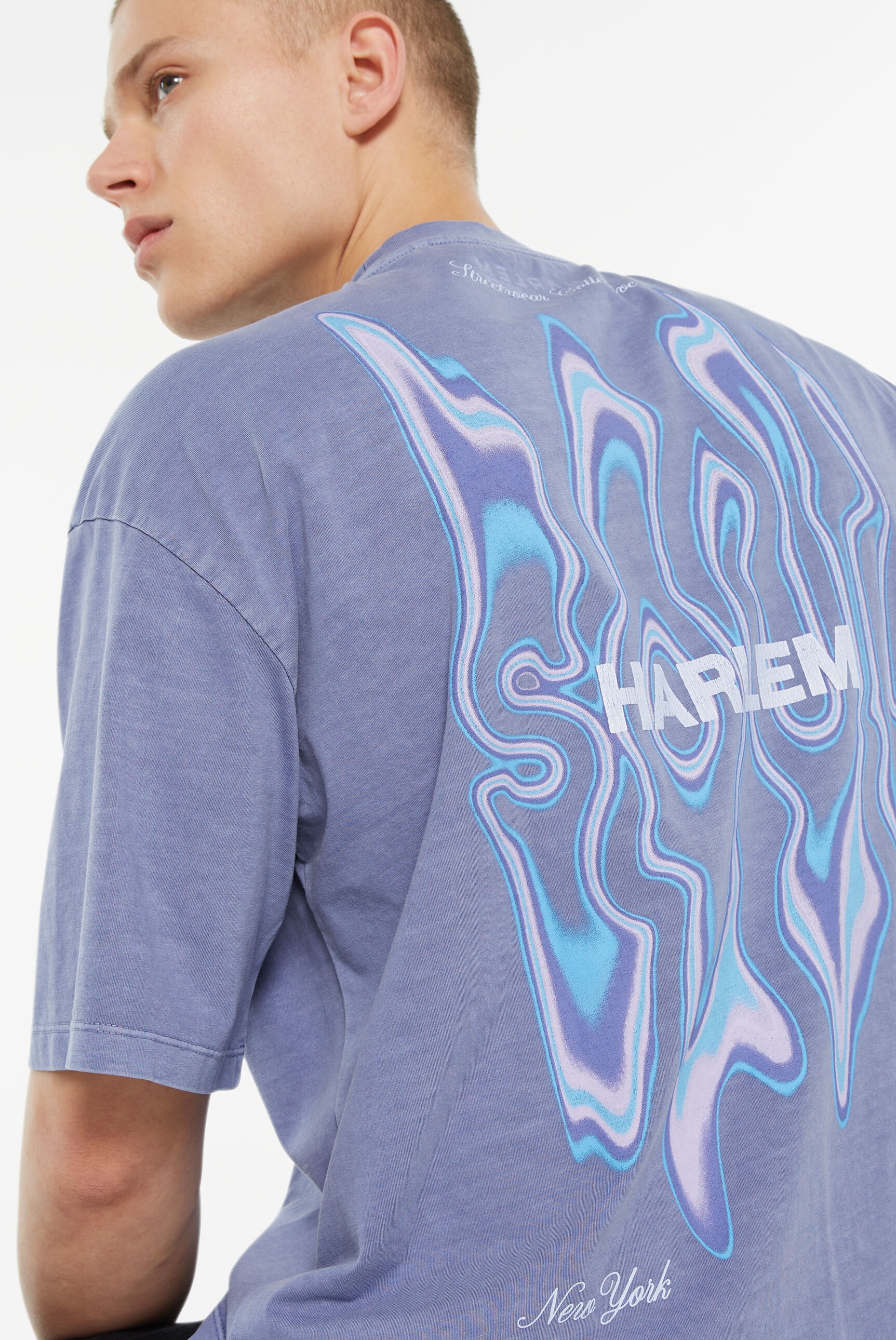 Harlem Soul Rundhalsshirt, aus Baumwolle