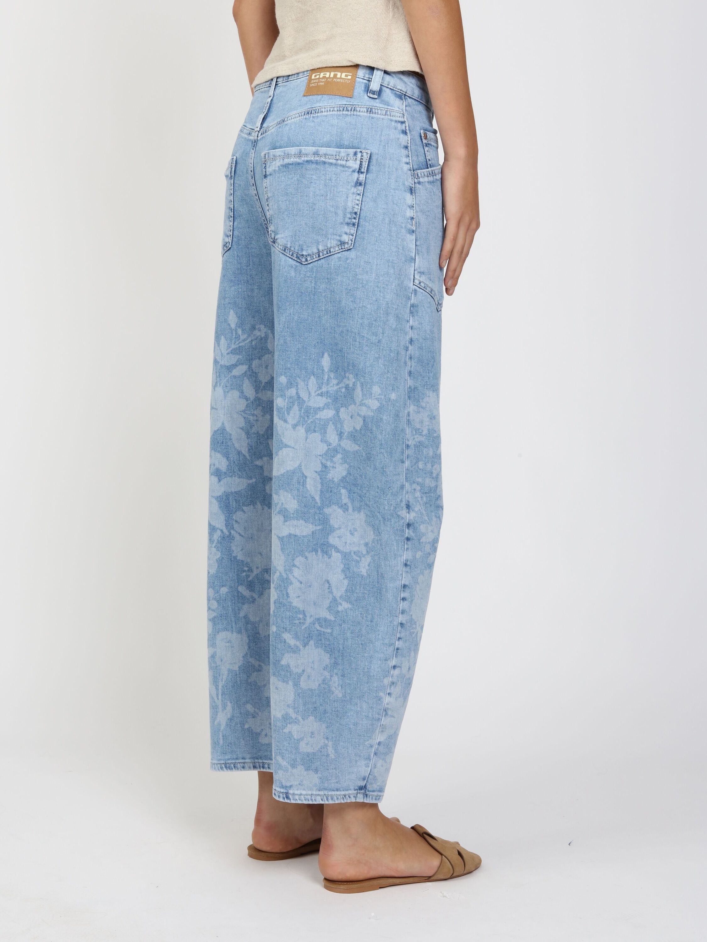 GANG 7/8-Jeans »94ODINA« mit Reißverschluss und Knopf