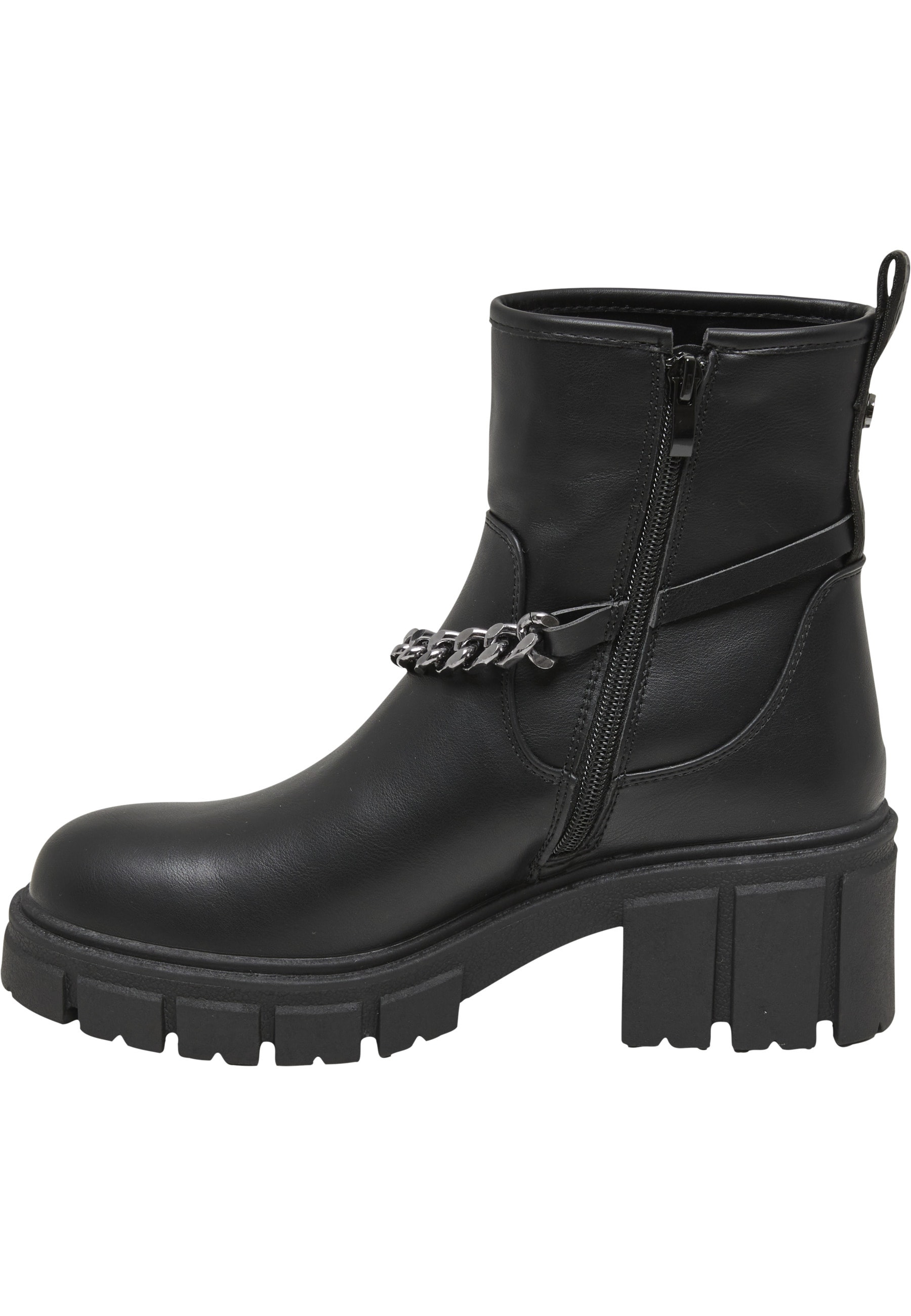 Buffalo Stiefel »Buffalo ZORA SOCK BOOTIE CHAIN - VEGAN NAPPA«