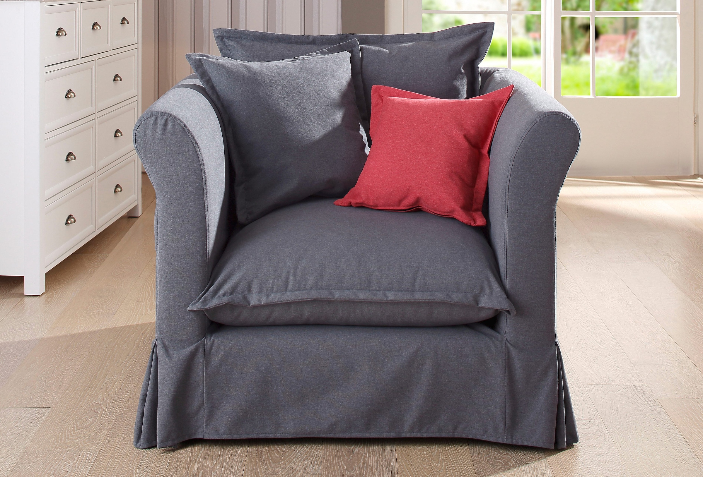 Home affaire Sessel "Luise" Hussenoptik