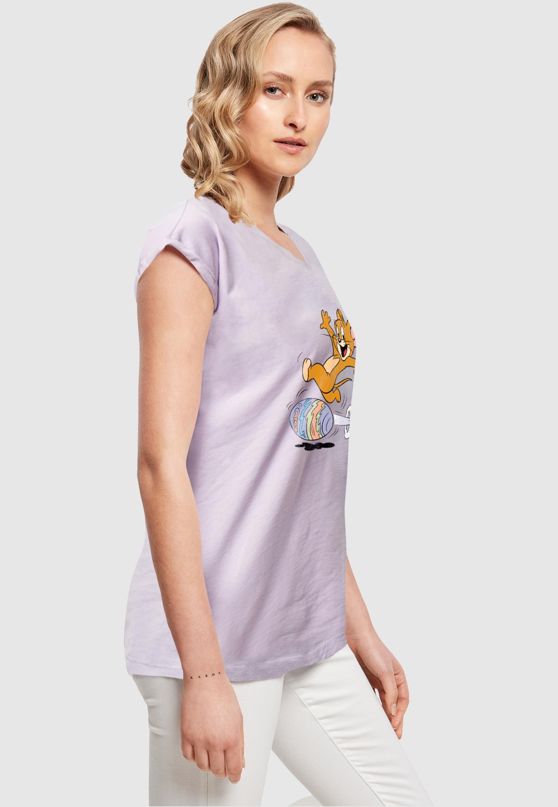 ABSOLUTE CULT T-Shirt »ABSOLUTE CULT Damen Ladies Tom and Jerry - Egg Run T-Shirt«, (1 tlg.)
